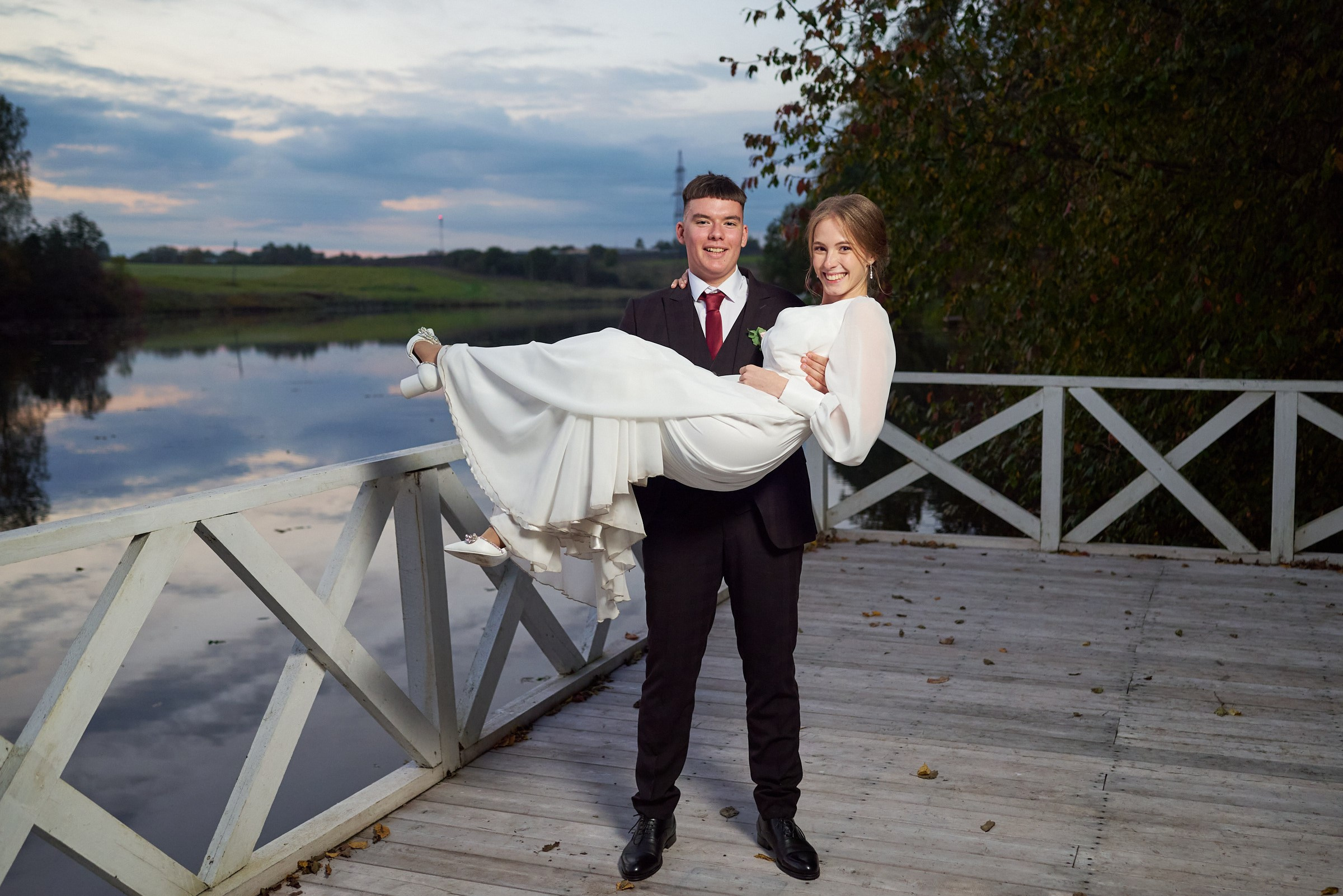 Никита и Настя. Свадебный фотограф, видеограф в Клину, Москве, Зеленограде, Калабушкин