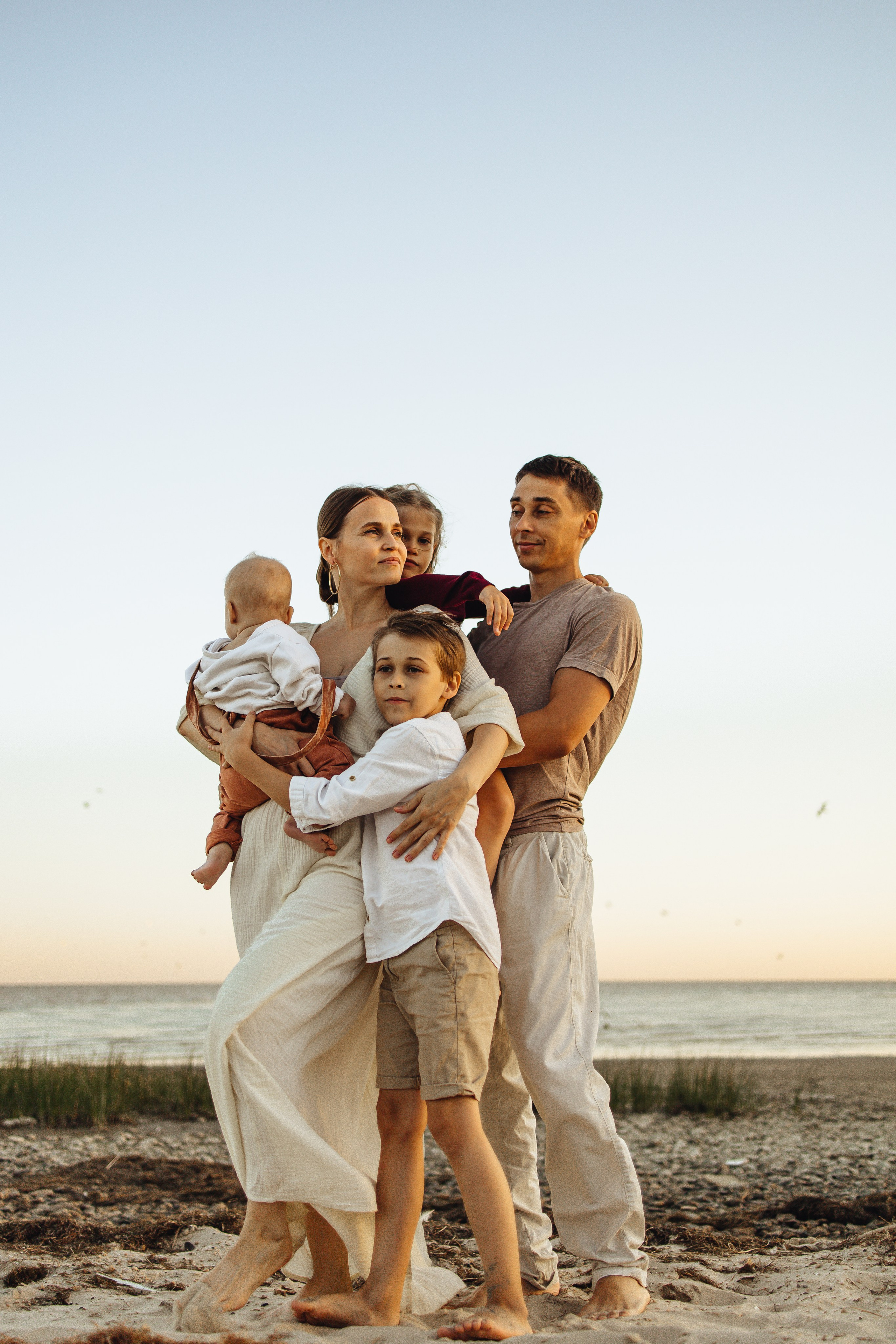 Летняя история на берегу. Семейный и детский фотограф, таганрог, ростов-на-дону