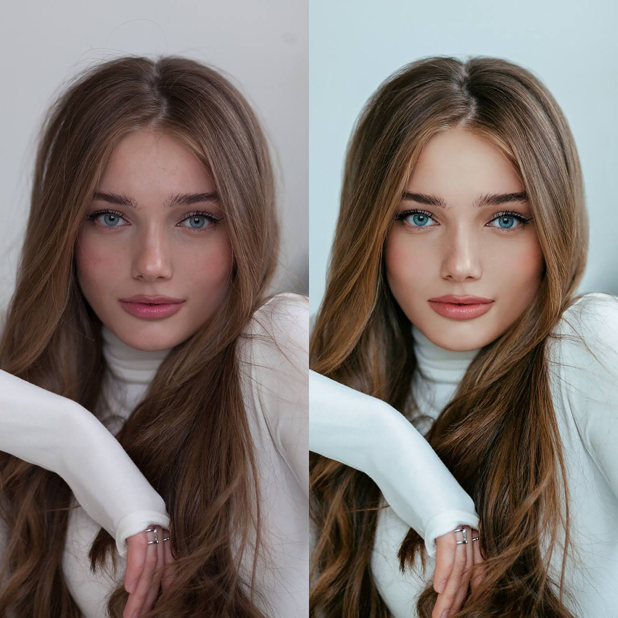 Professional Fashion Photo Retouching Services. AI Photo Retoucher and Image Restorer Zhanna Ognivo