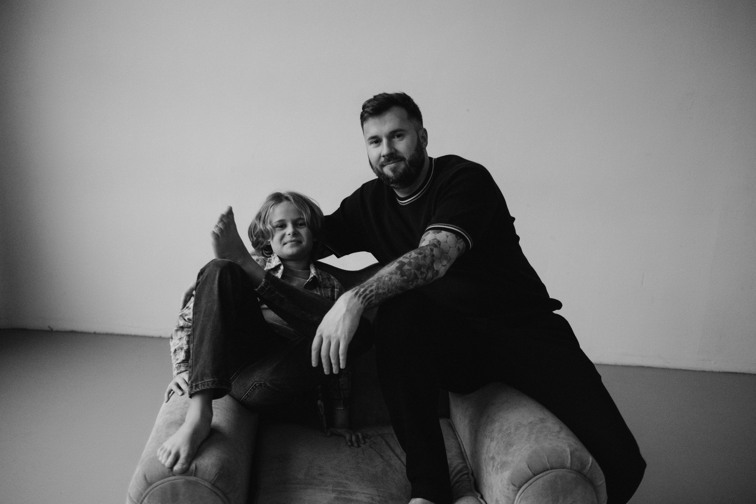 Папа и сын. Семейный фотограф в Санкт-Петербурге Дарья Косянчук