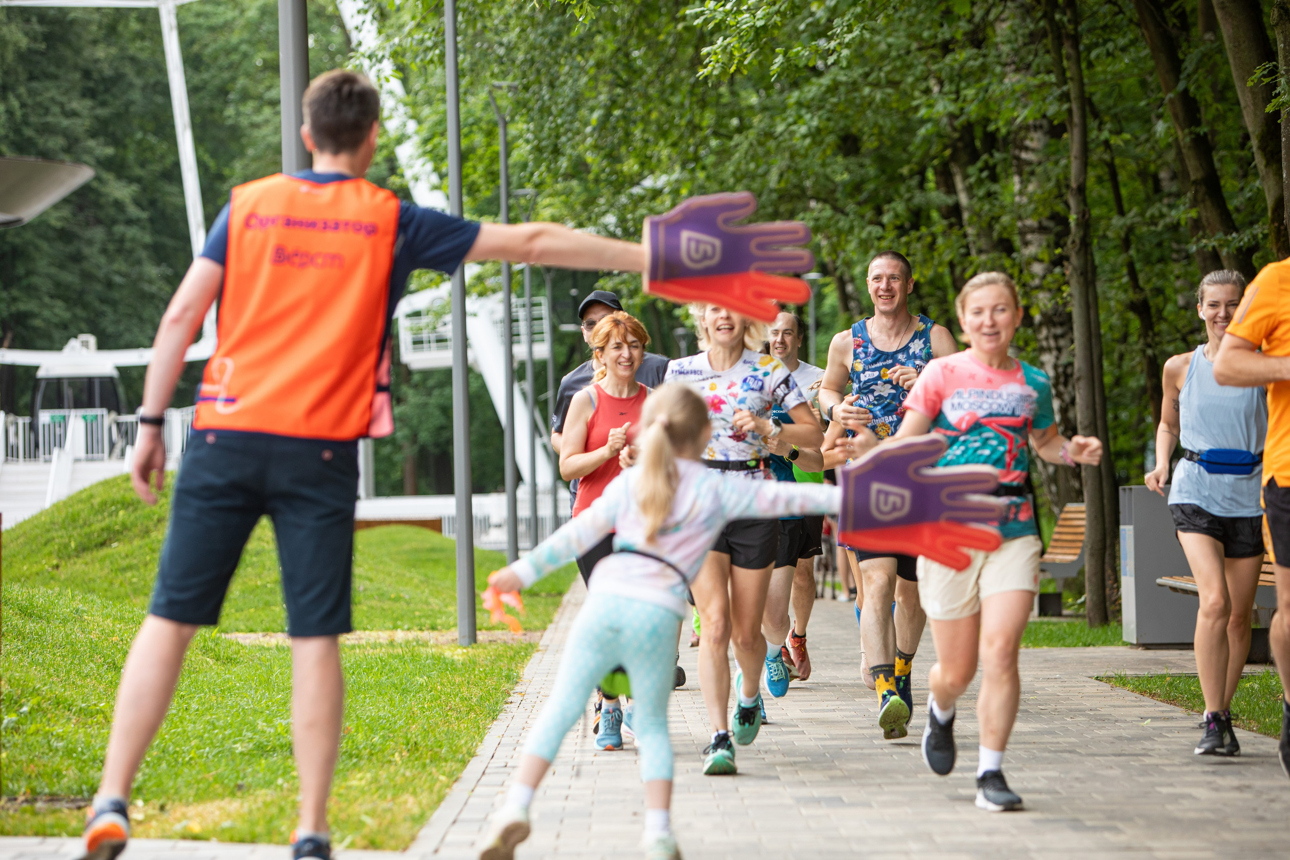5 вёрст в Химках в День России, 12.06.24. Фотограф Сергей Ловкий