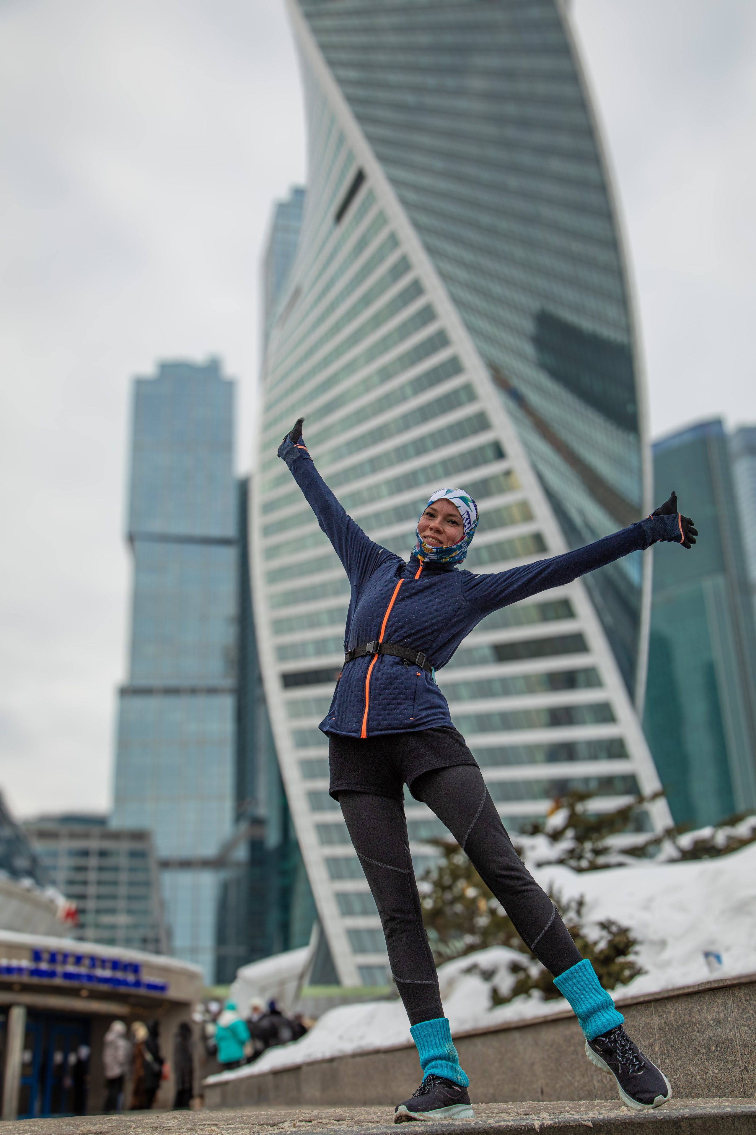 Марафон у дома, 10 этап, SEVERЯNE, 11 февраля 2024 г. Фотограф Сергей Ловкий