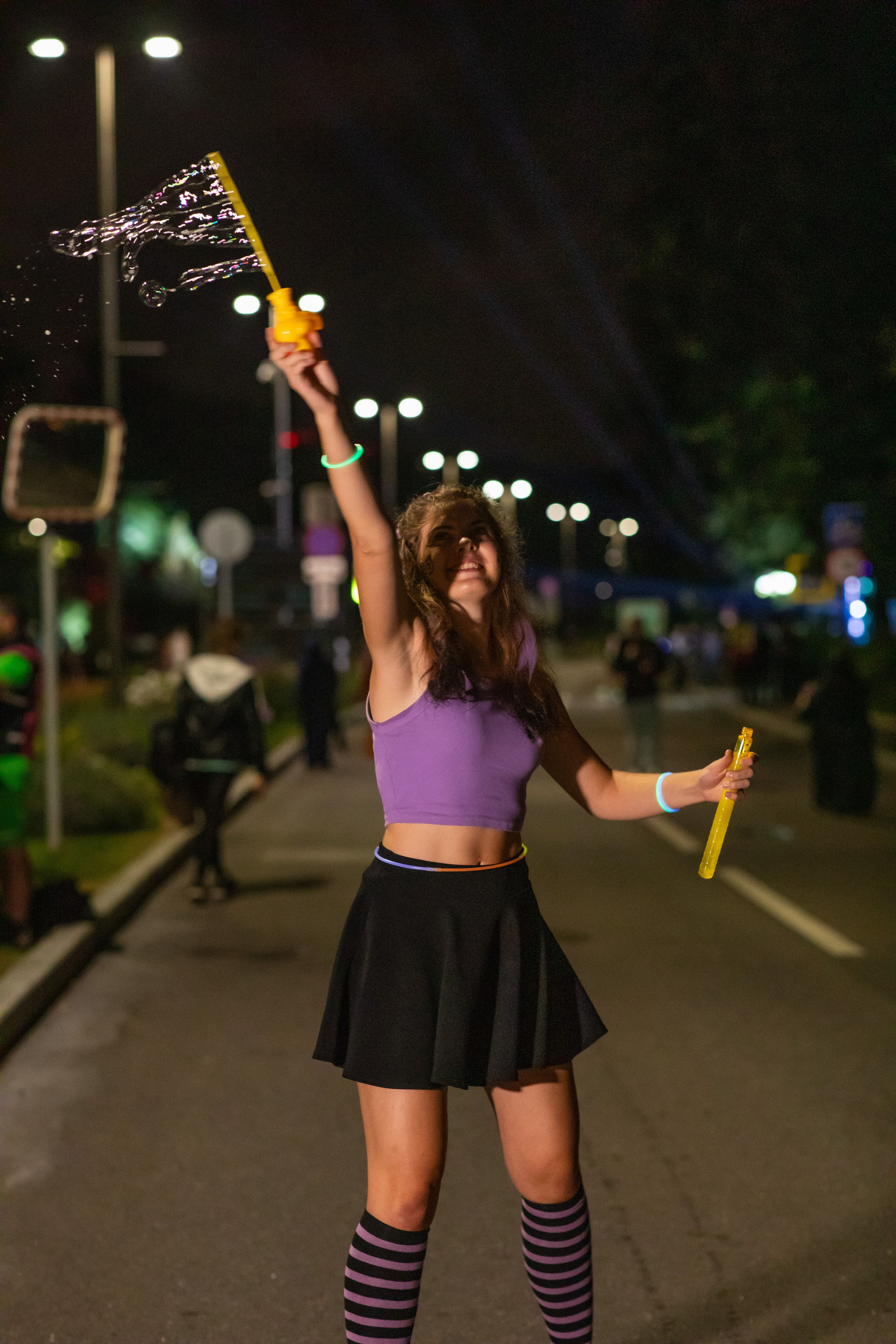 Самая крутая поддержка Ночного забега от 5 вёрст 03.08.24. Фотограф Сергей Ловкий