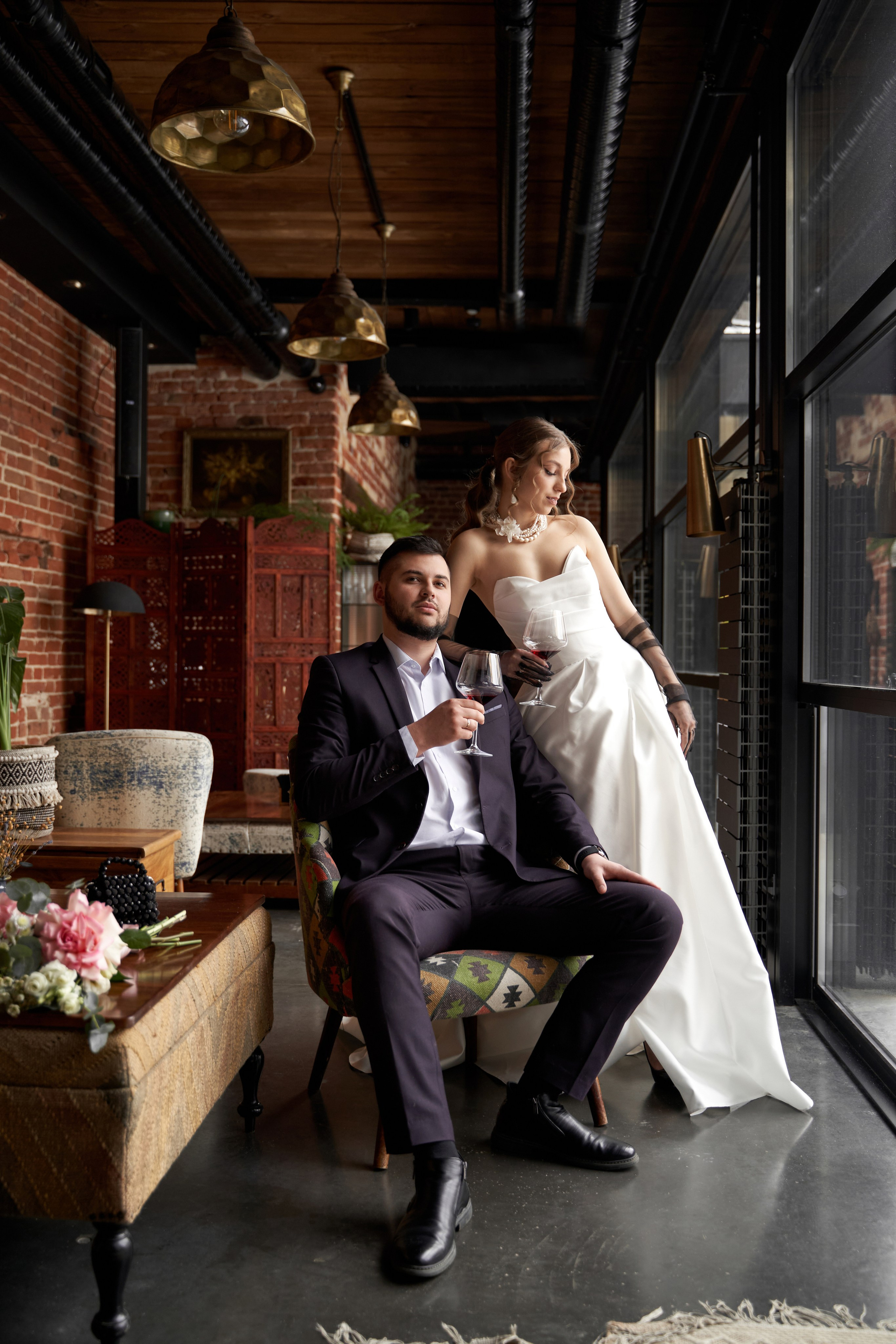 Свадебная фотосессия Дмитрия и Анны в Воронеже. Свадебный фотограф Евгений Олейников в Воронеже