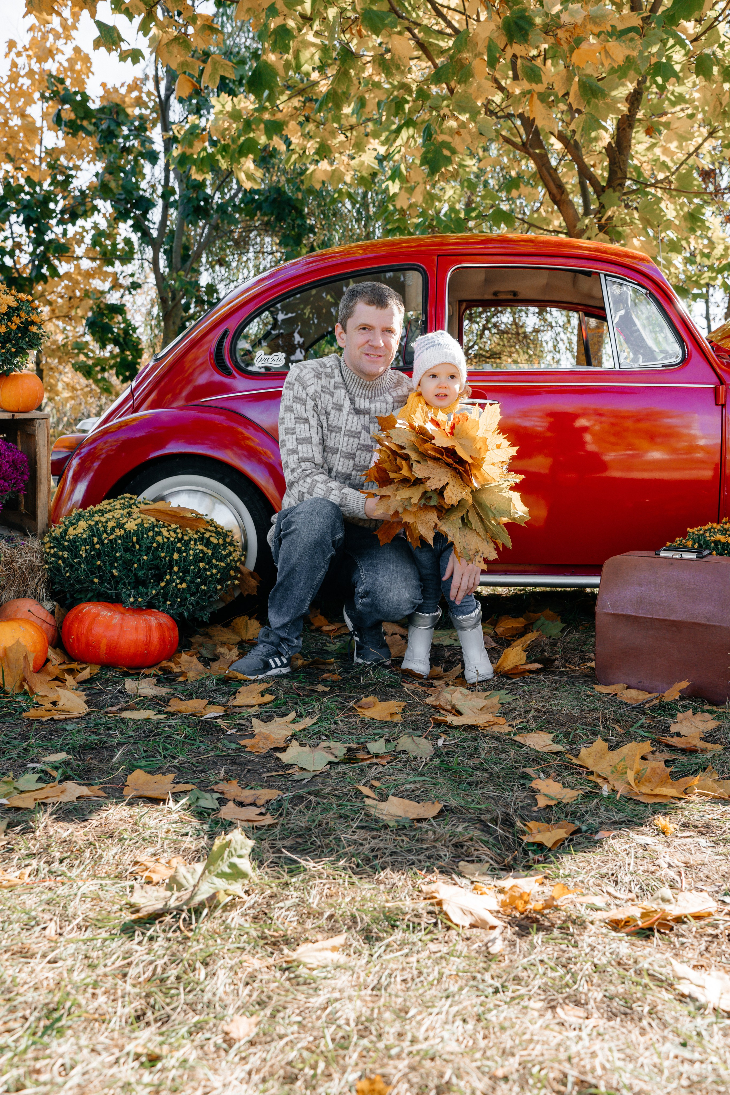 Ослепительная осень в кадре. Ваш семейный фотограф в Минске — Вика Трегубова