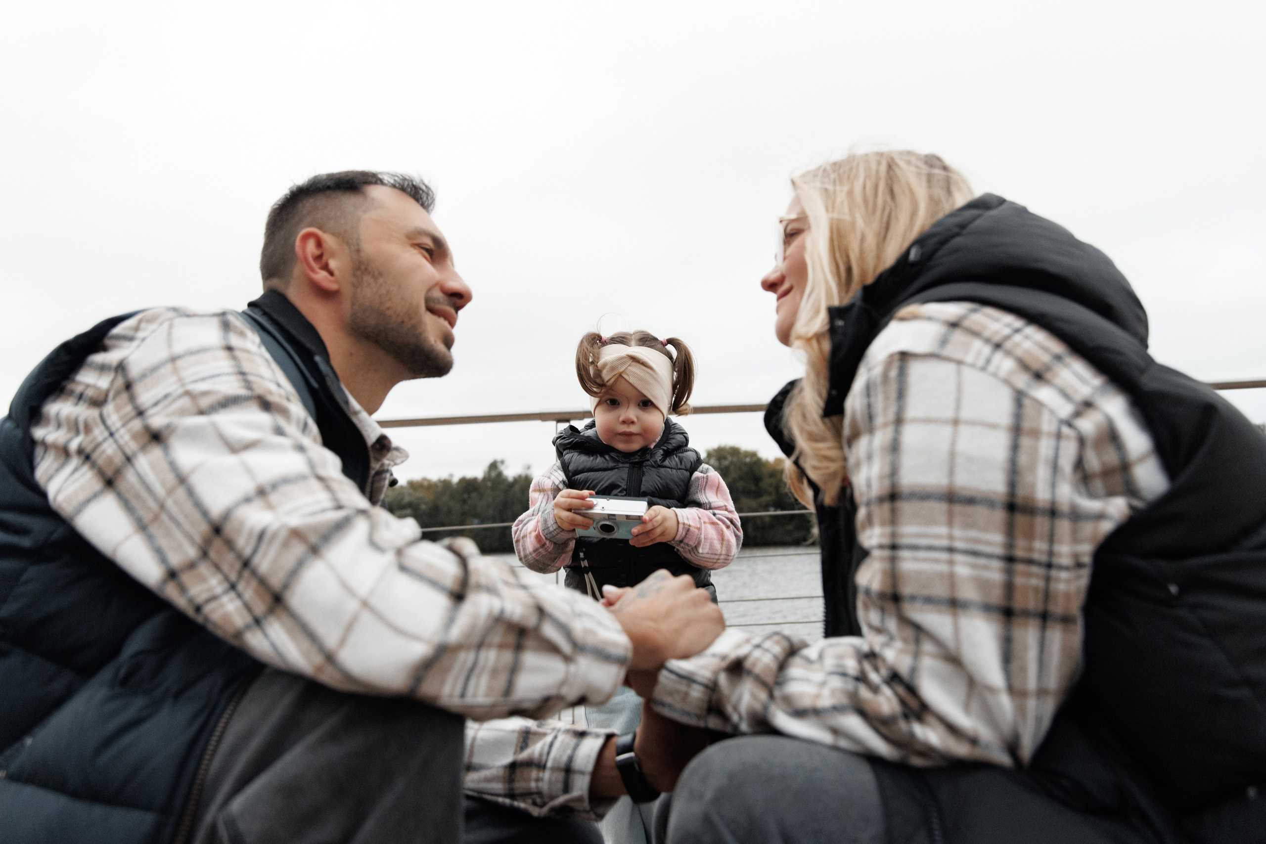 Настя, Денис и Маша