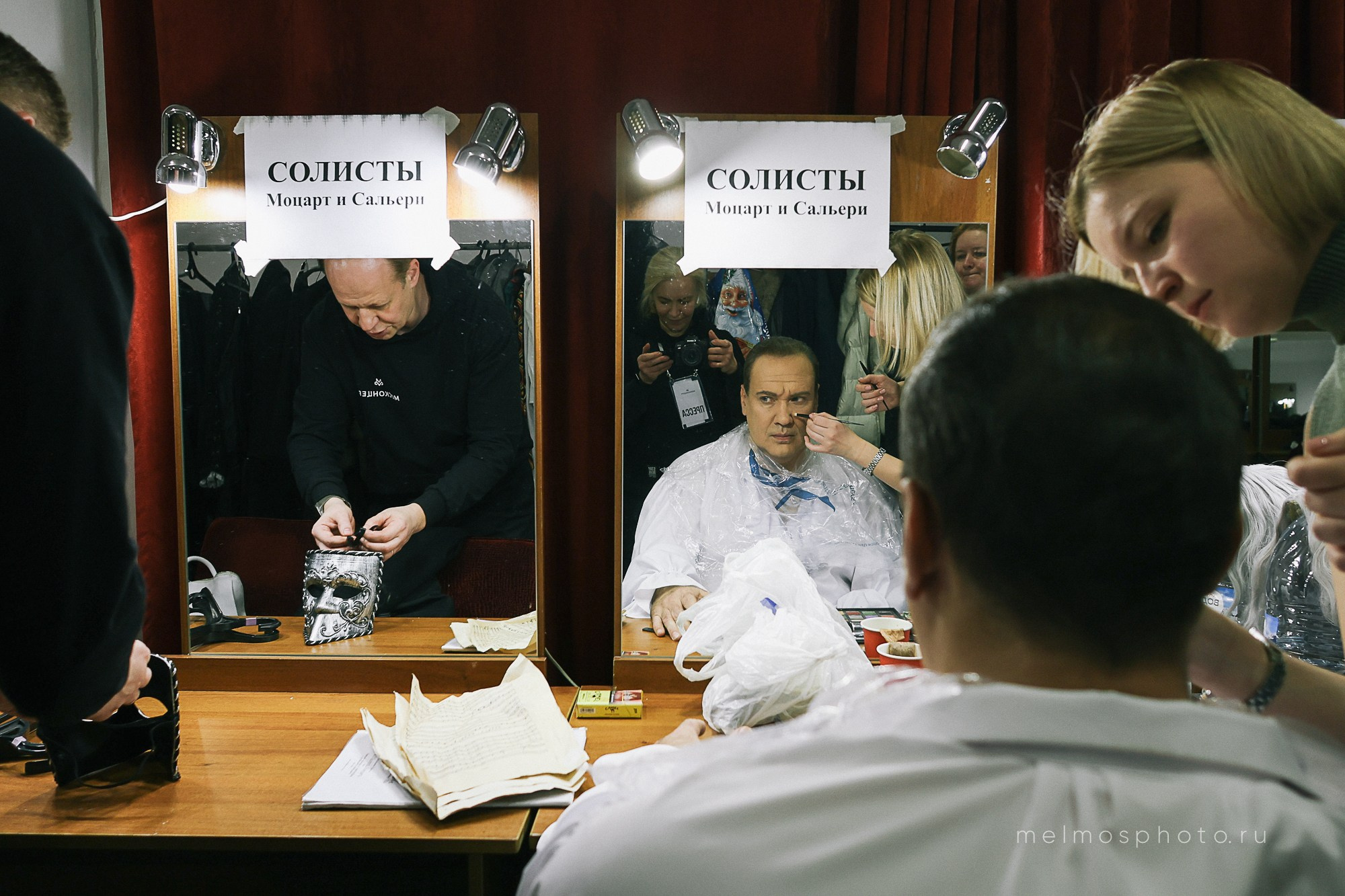 Моцарт и Сальери. МОСКОНЦЕРТ. Reportage, architectural, fine art photographer Lena Melnikova in Moscow