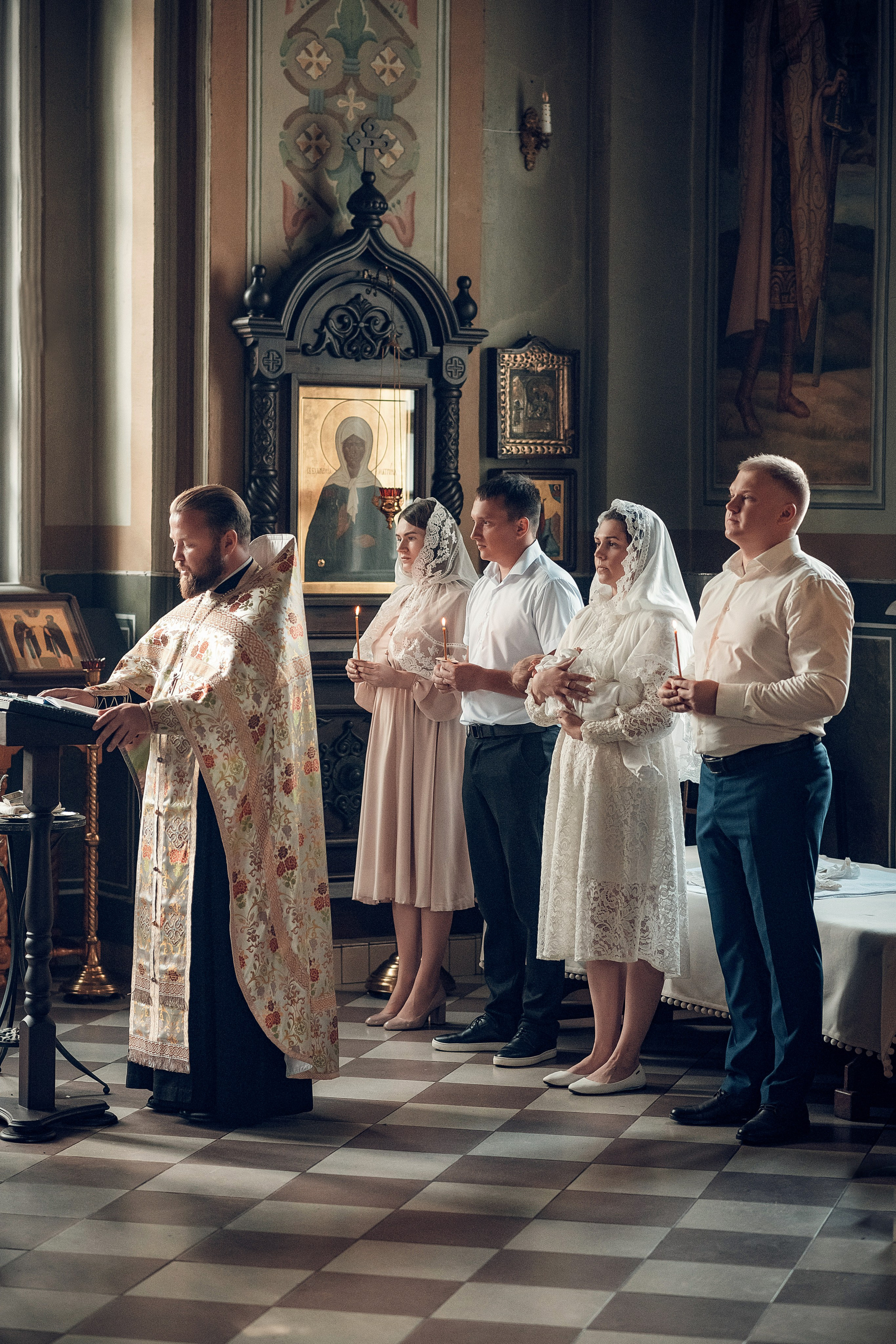 Крещение Полины. Свадебный, семейный и детский фотограф в Москве и области