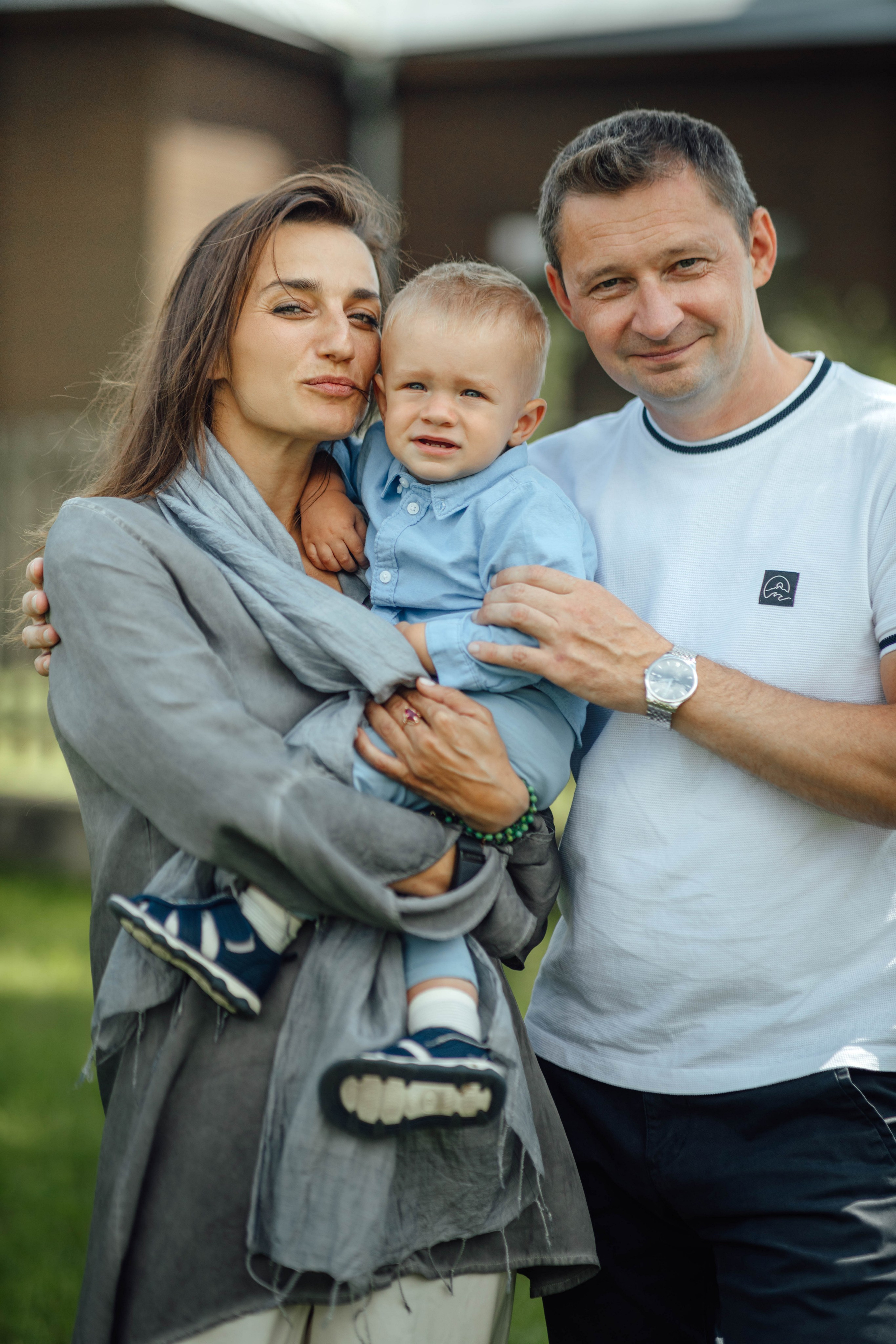 Крещение Тимофея, д. Киевец, храм Святой Троицы, август 2025