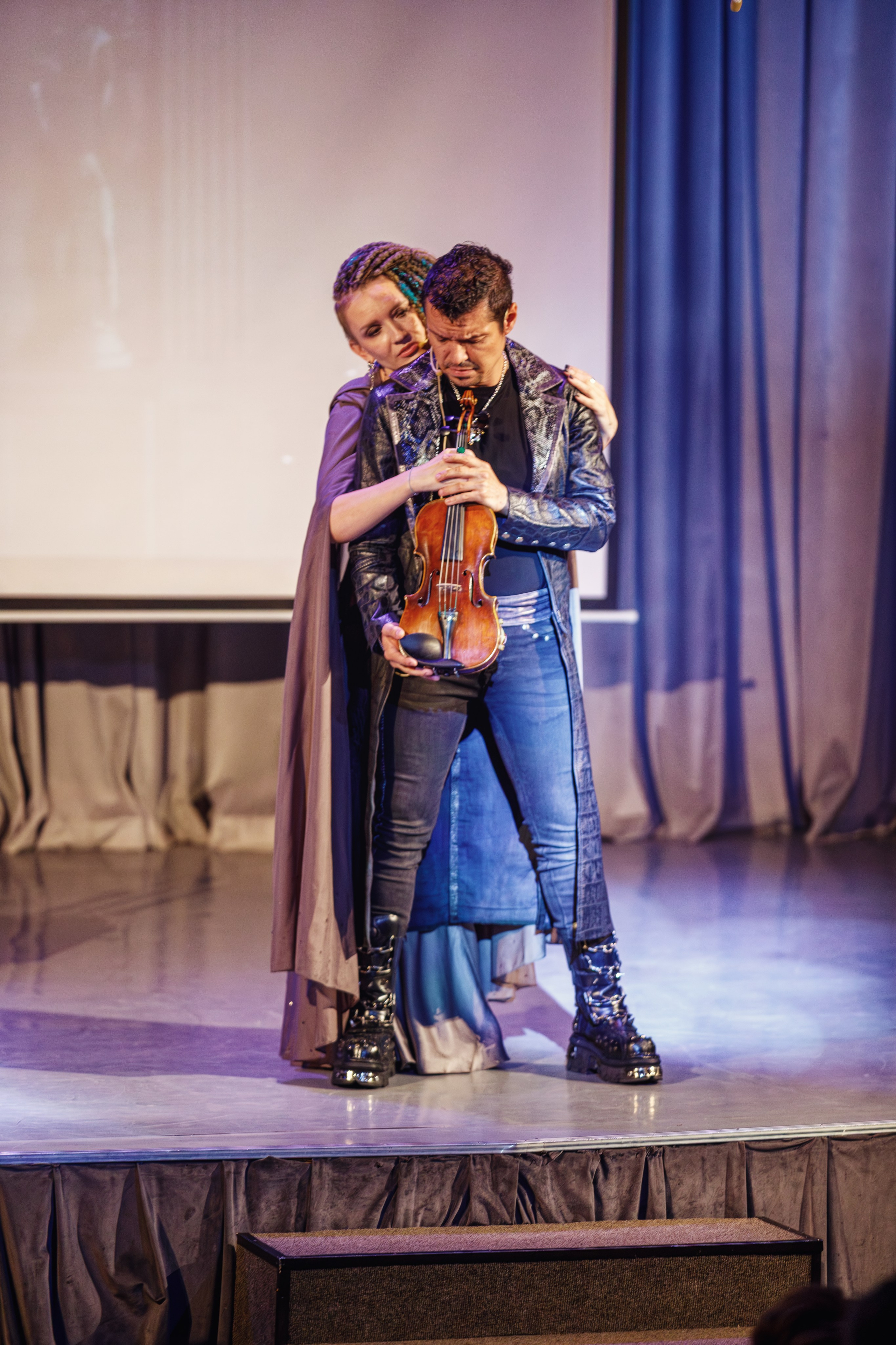 Мюзикл. Скрипка Паганини. Бэкстейдж. Фотограф портретист в Троицке и Москве Иван Парусиди