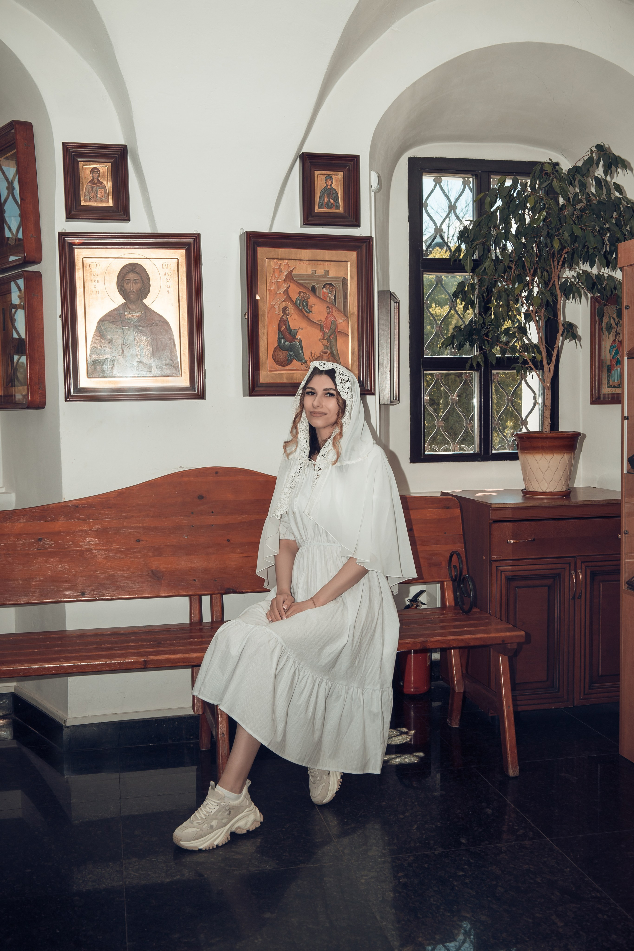 Таинство Крещения Киры. Благовещенская церковь. Семейный фотограф в Рязани и Рязанской области