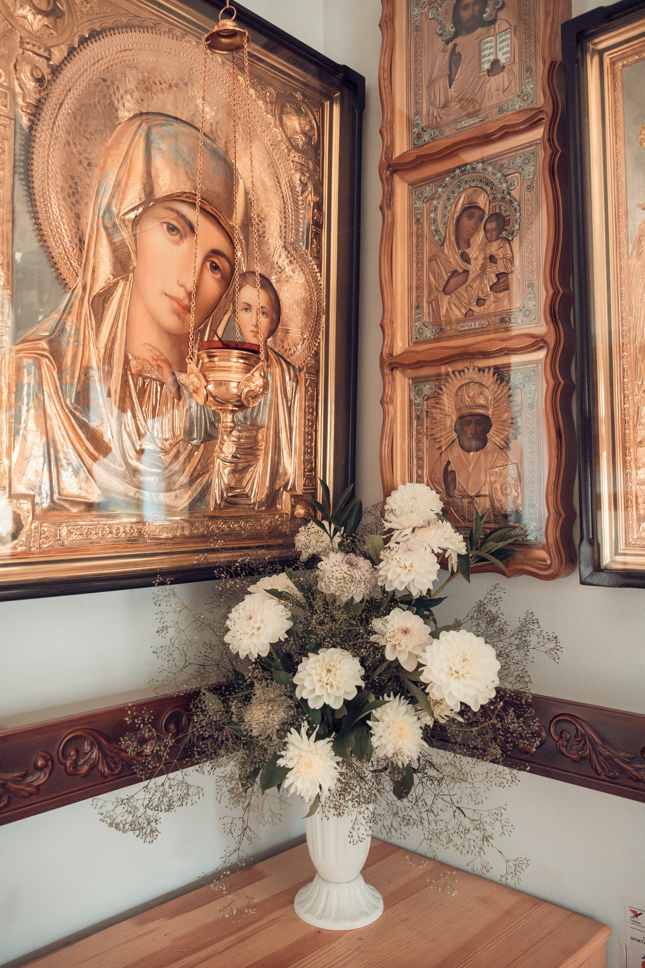 Таинство Крещения Анатолия. Церковь Троицы Живоначальной в Мурмино. Семейный фотограф в Рязани и Рязанской области