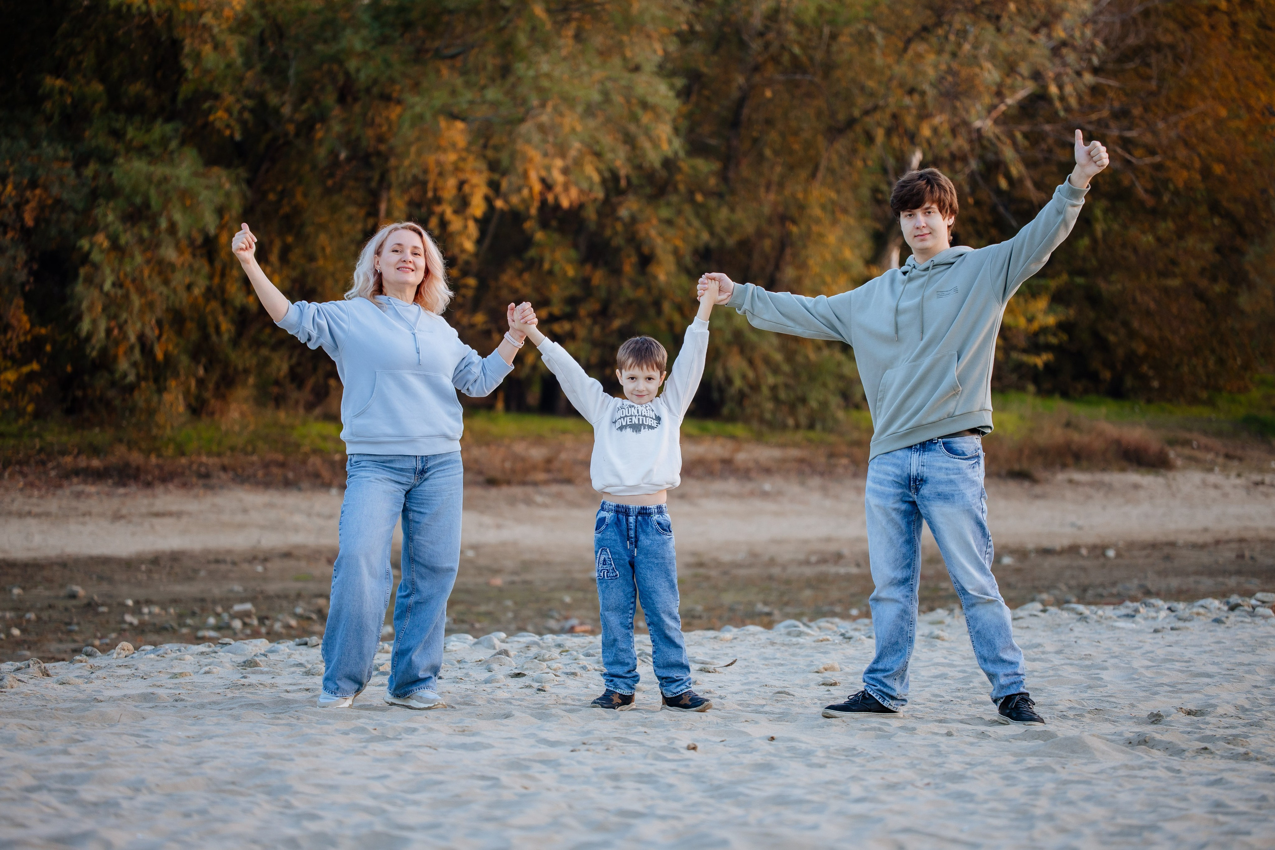 Осень. Профессиональный фотограф и видеооператор