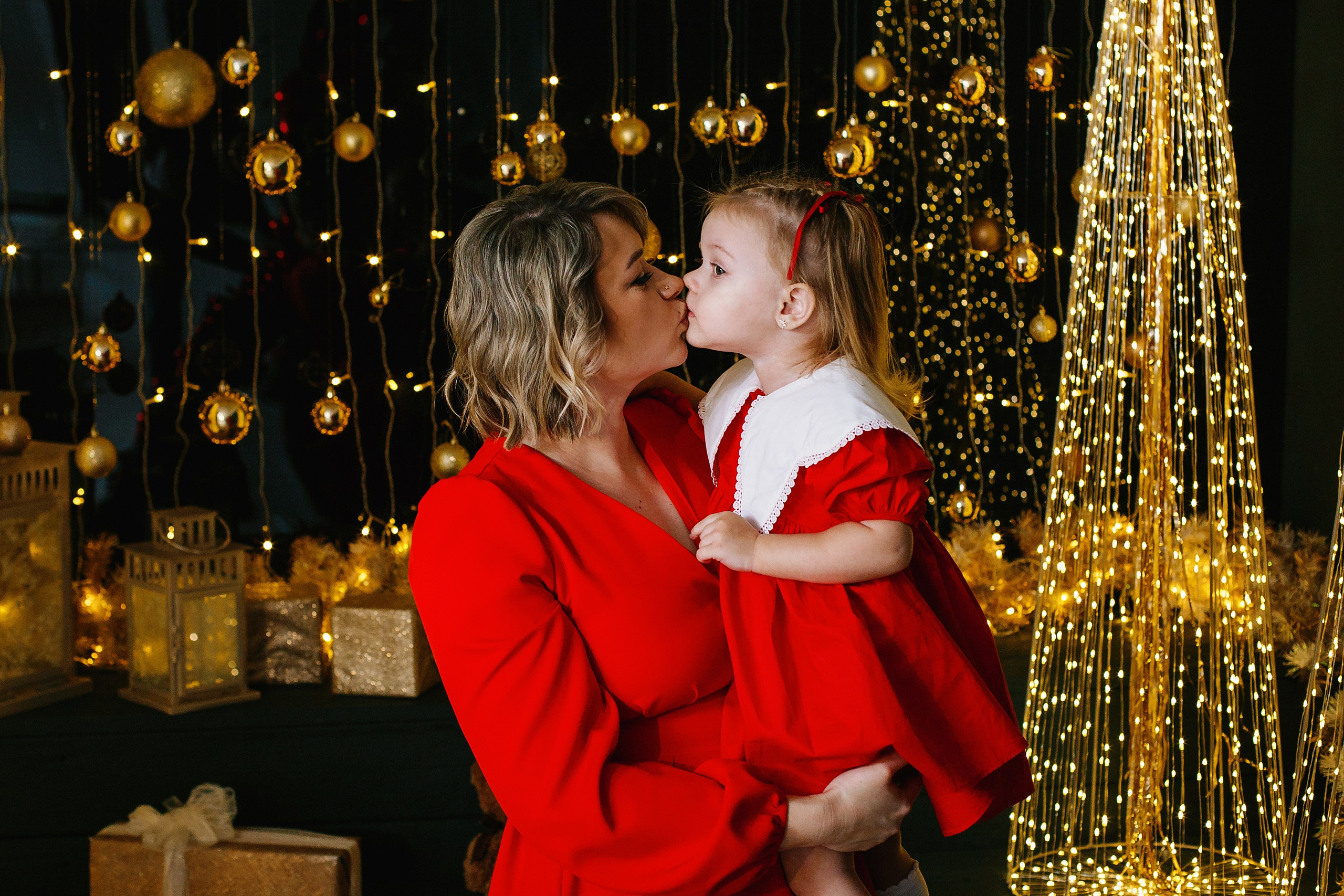 Новогодняя семейная фотосессия. Выпускные альбомы Искитим, Бердск и Новосибирск Крюкова Елена