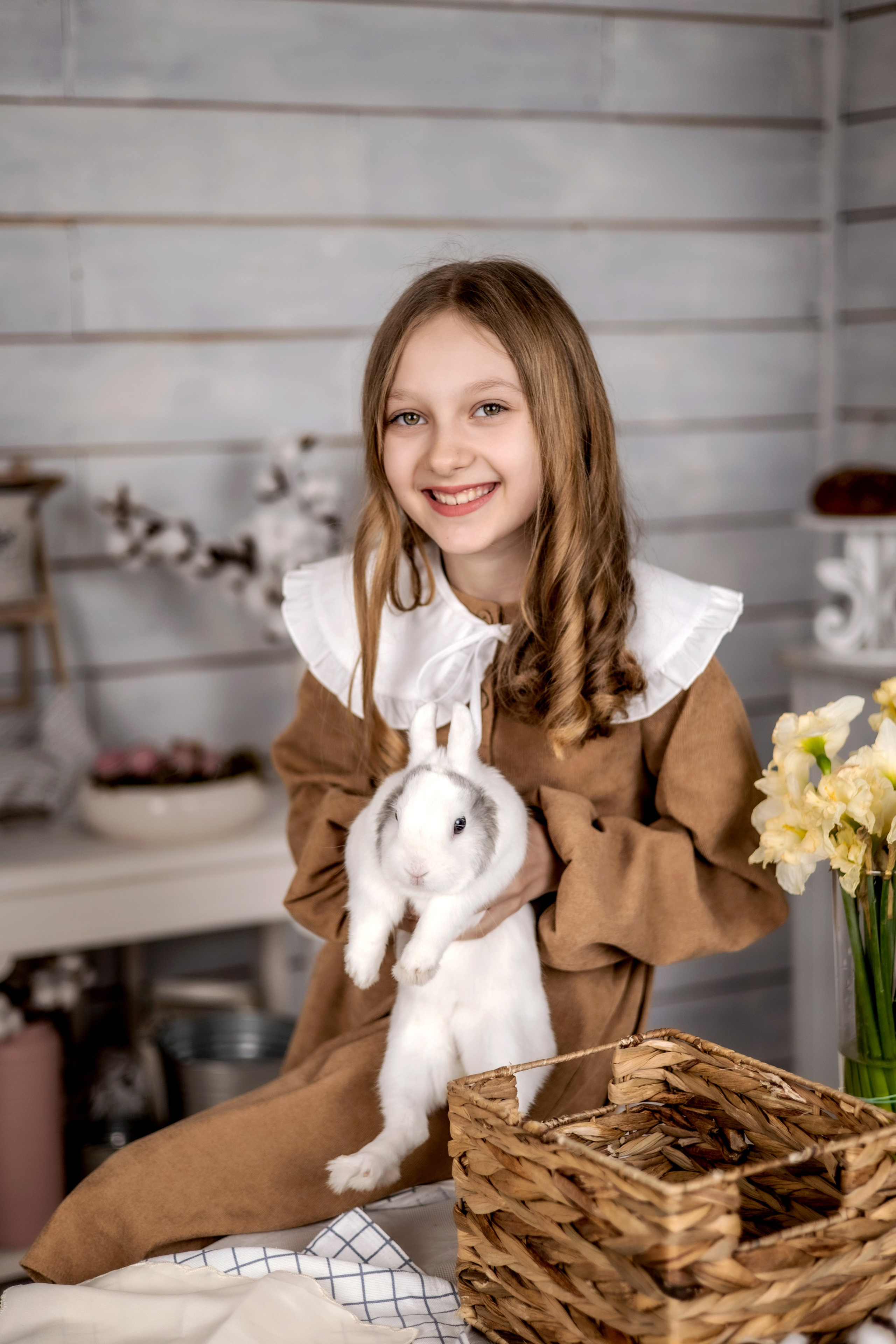 Пасхальный детский фотопроект 2024. Фотограф Надежда Лукьянова