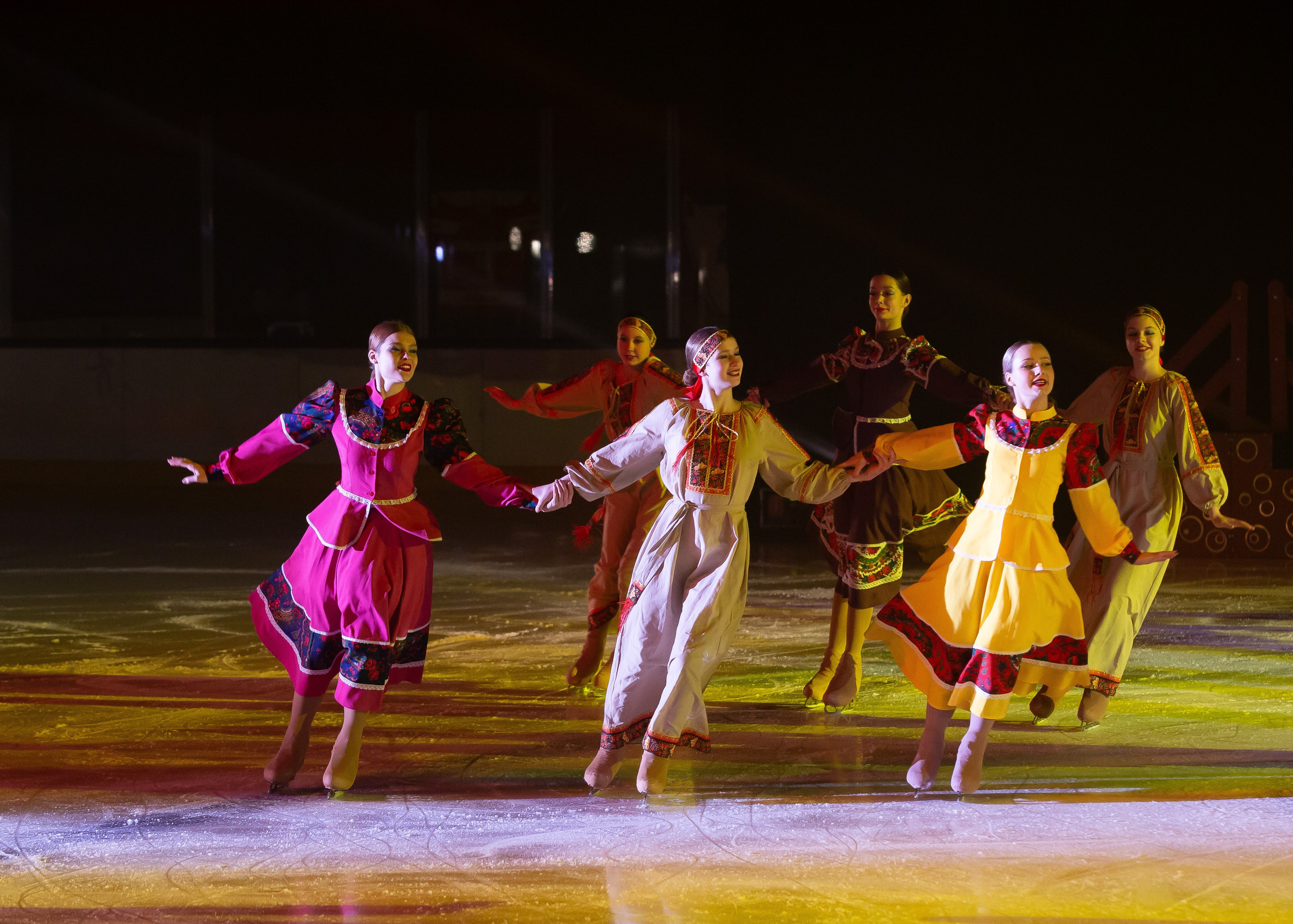 Сказочное новогоднее ледовое шоу «Конек-Горбунок» АЛЕКО. Репортажный фотограф в Москве