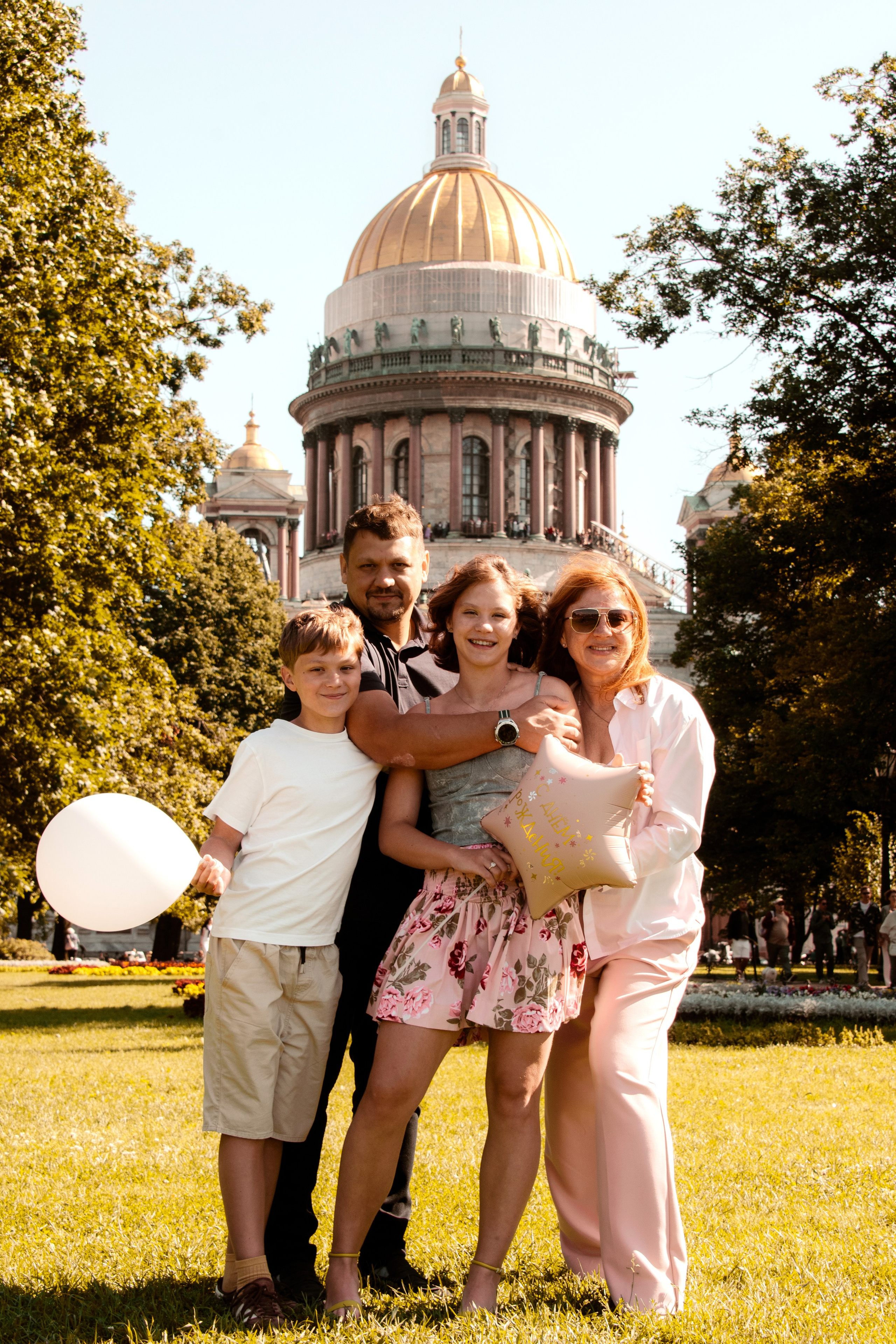 День Рождения Полины и ее семья. Фотограф в Санкт-Петербурге Ксения Яковчук