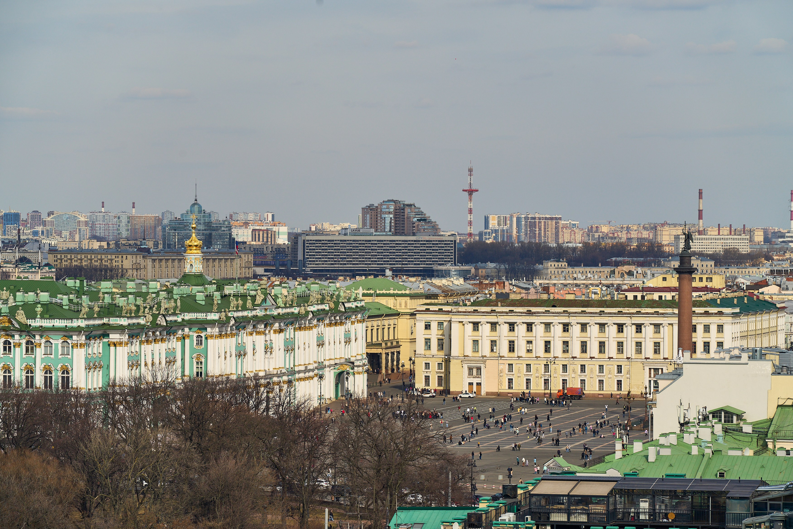 Колоннада Исаакиевского собора