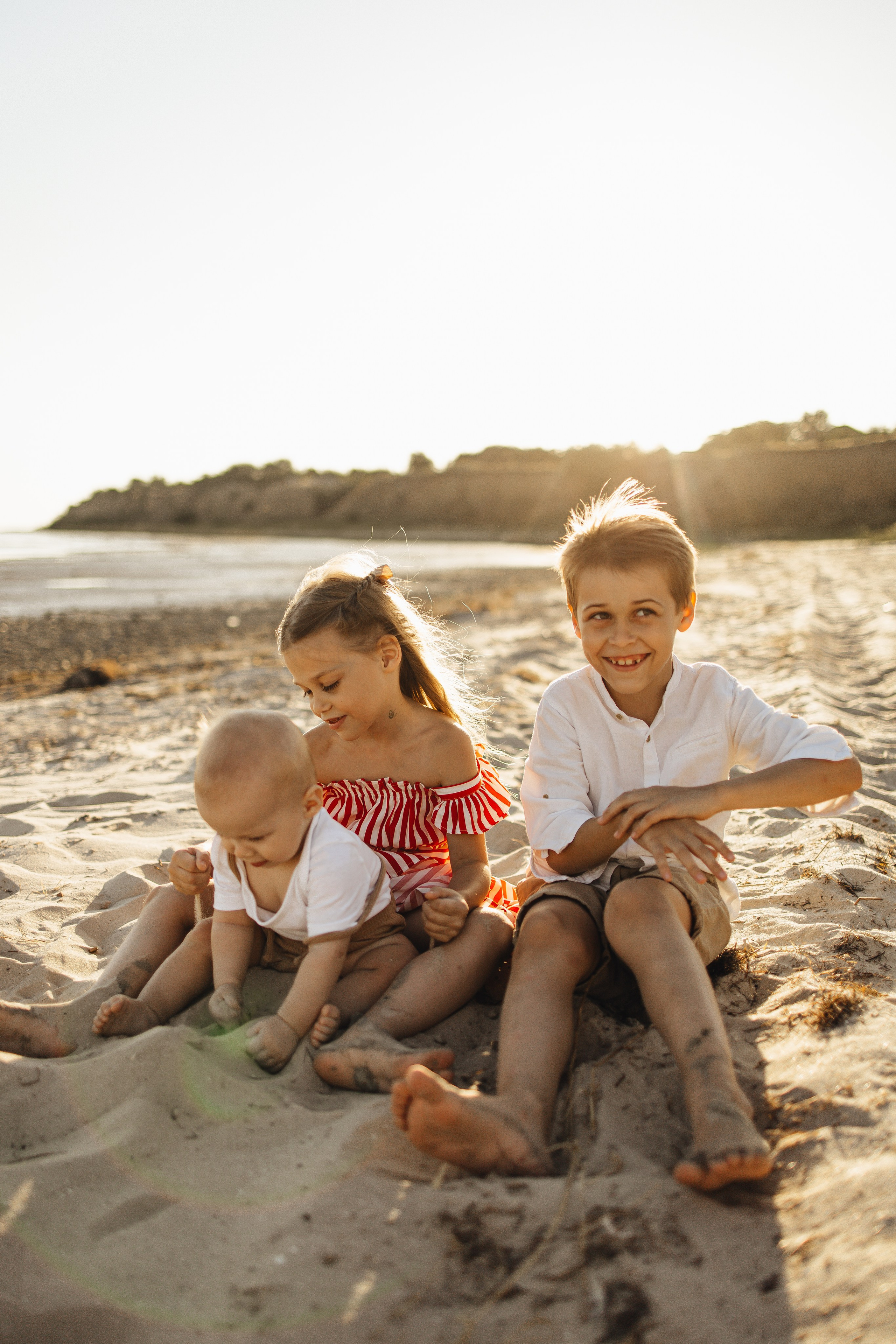 Летняя история на берегу. Семейный и детский фотограф, таганрог, ростов-на-дону