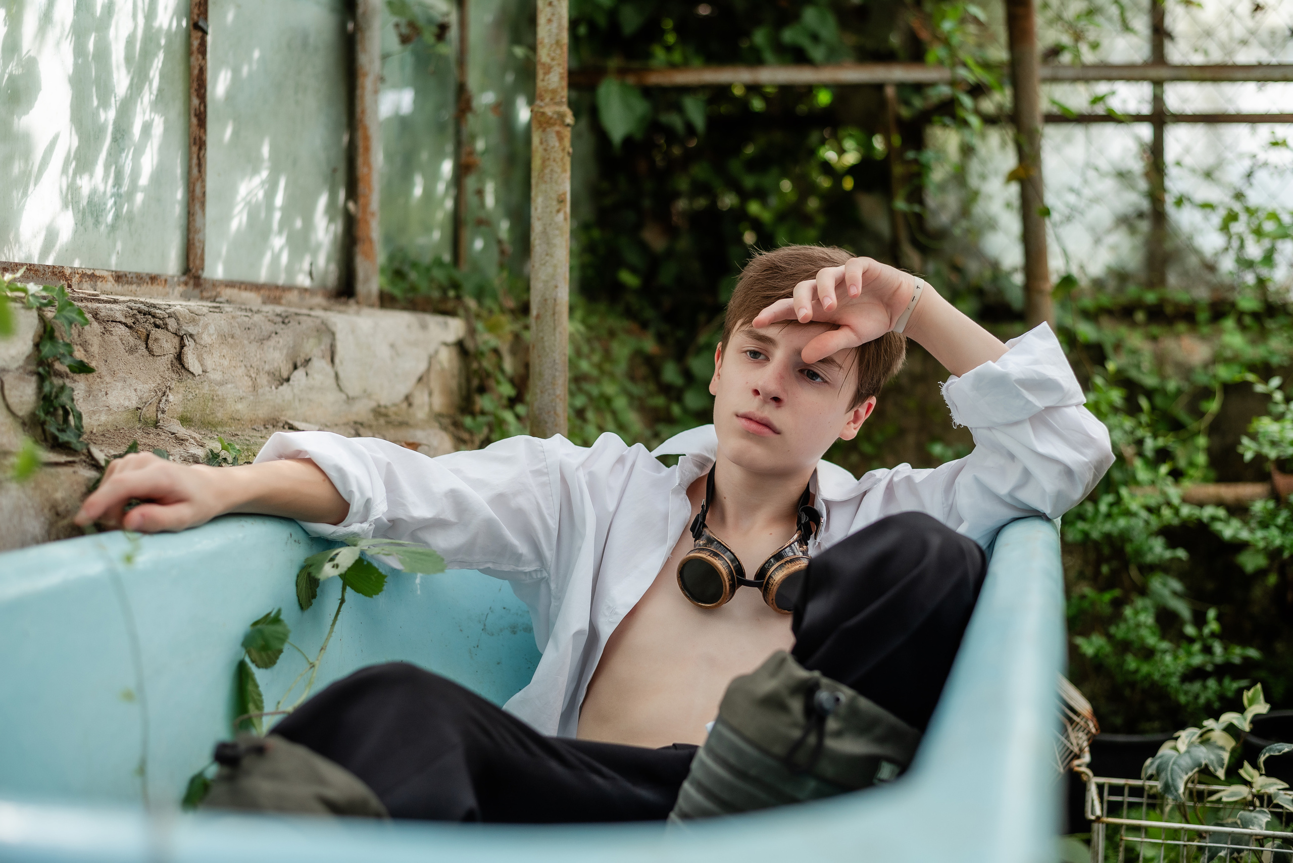 Утро в теплице. Свадебный и семейный фотограф Волгоград Ксения Афонина