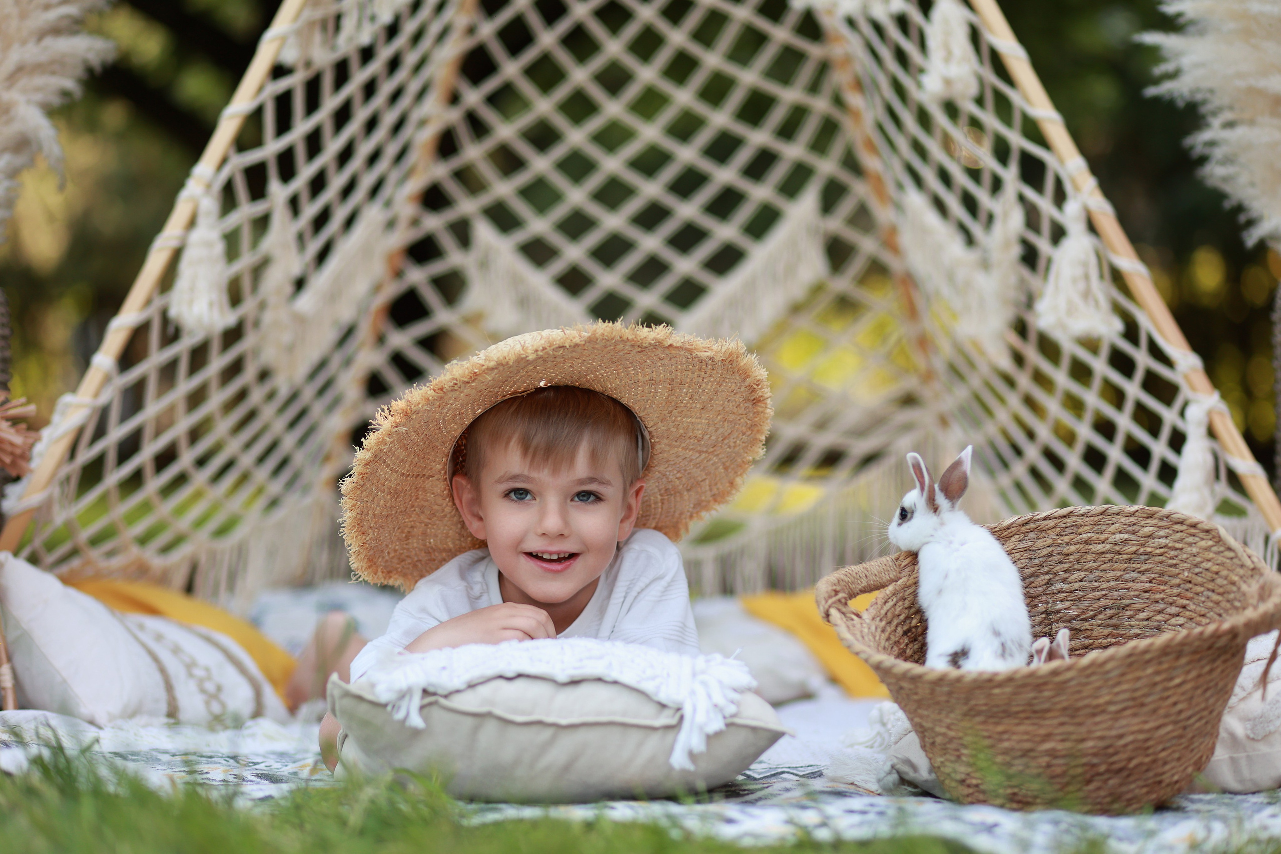 Бохо в Чистяковской Роще. Детский семейный фотограф Краснодар