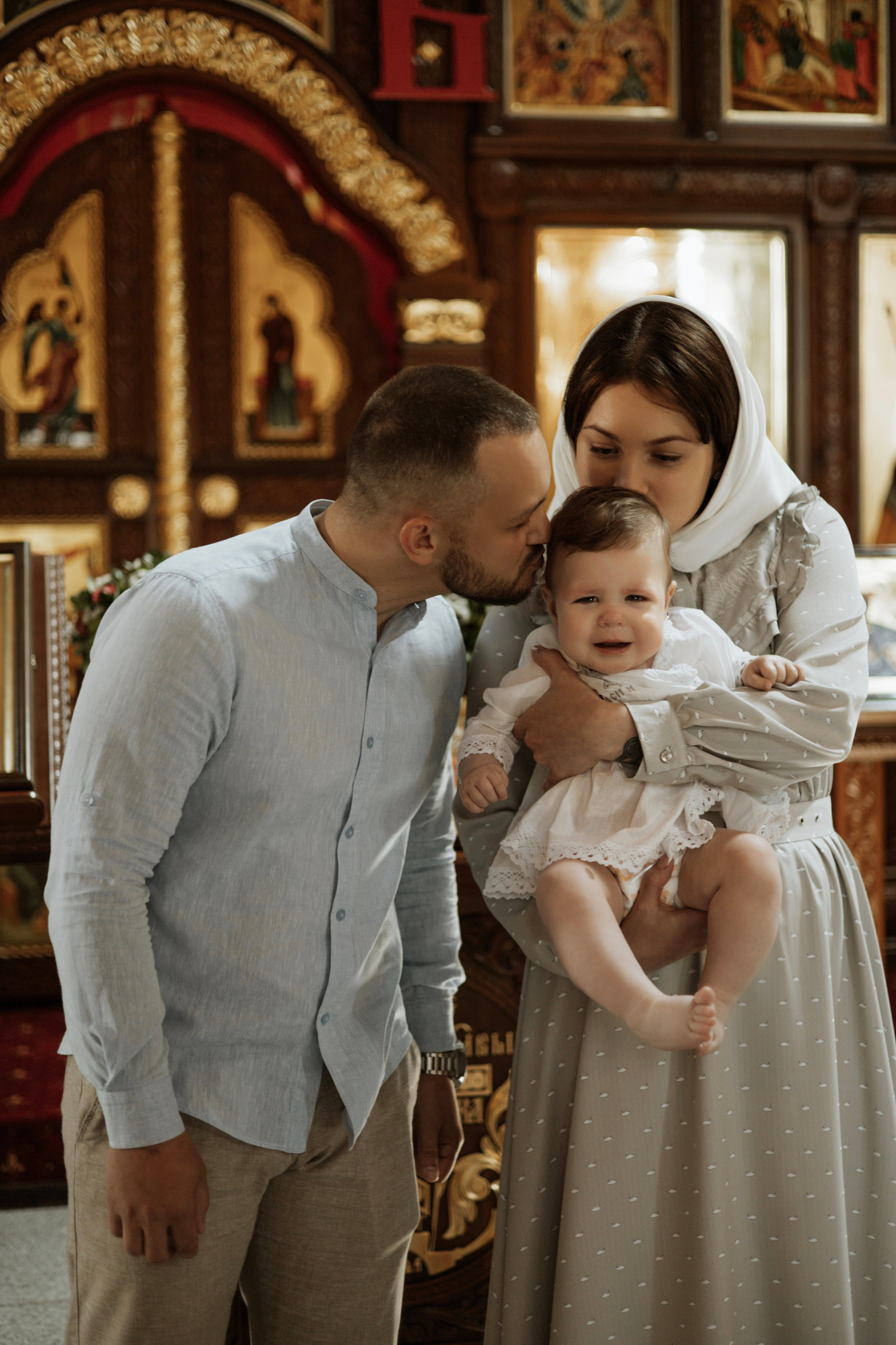 Крещение Артёма. Самый теплый фотограф в Краснодаре Рябоконь Ксения