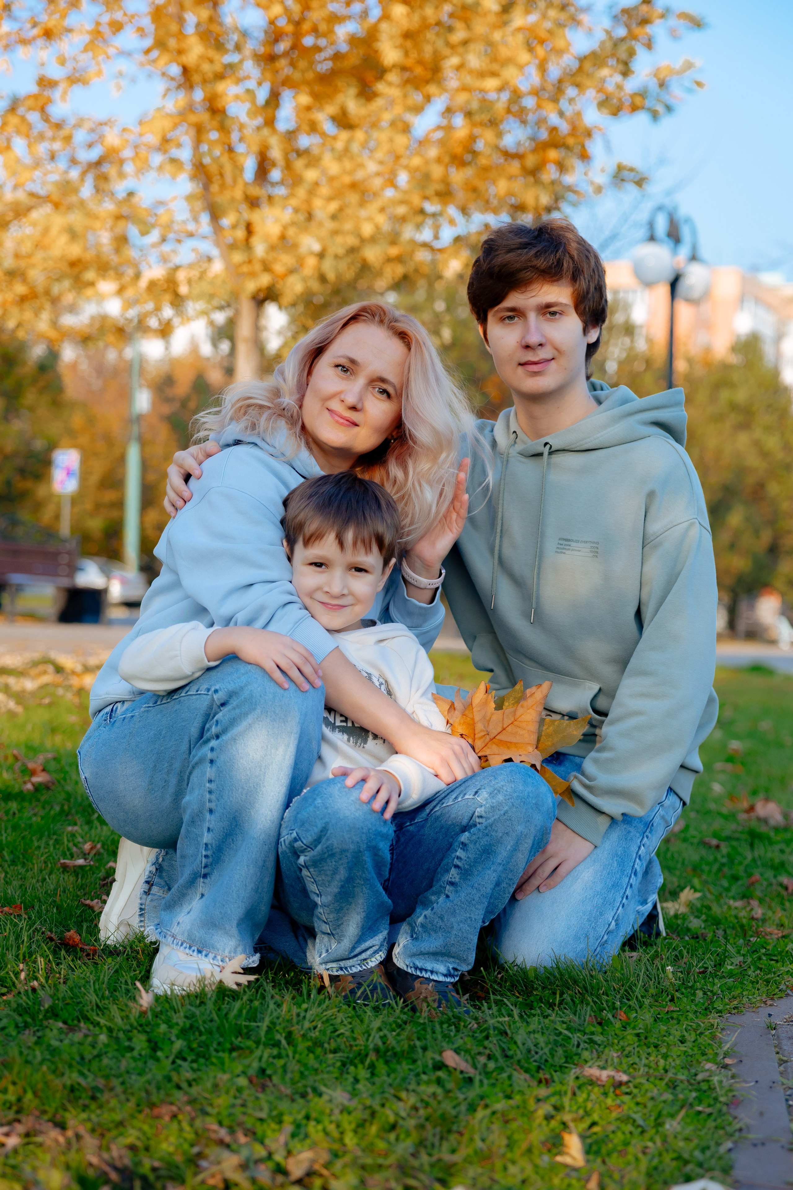 Осень. Профессиональный фотограф и видеооператор