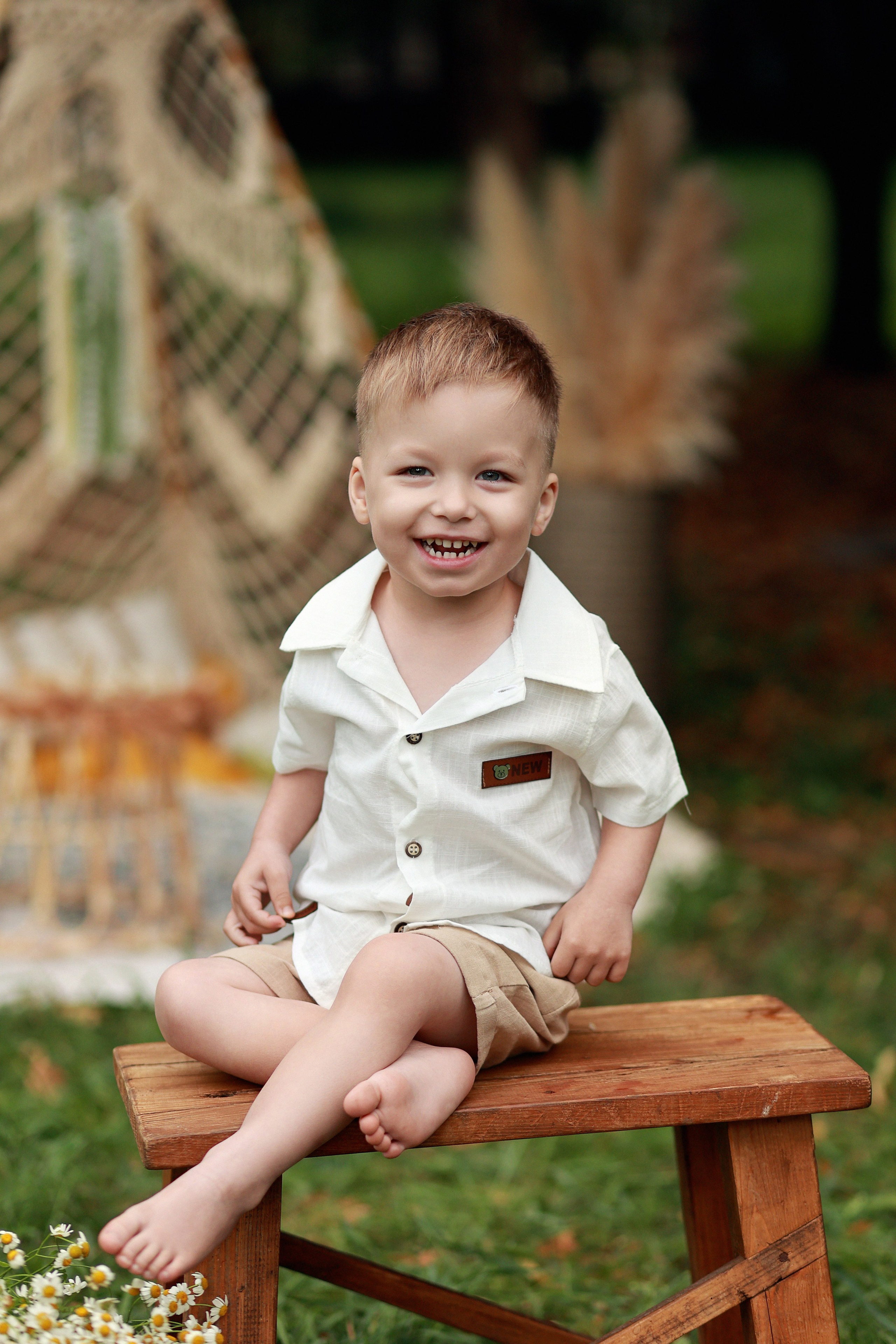 Бохо в Чистяковской Роще. Детский семейный фотограф Краснодар