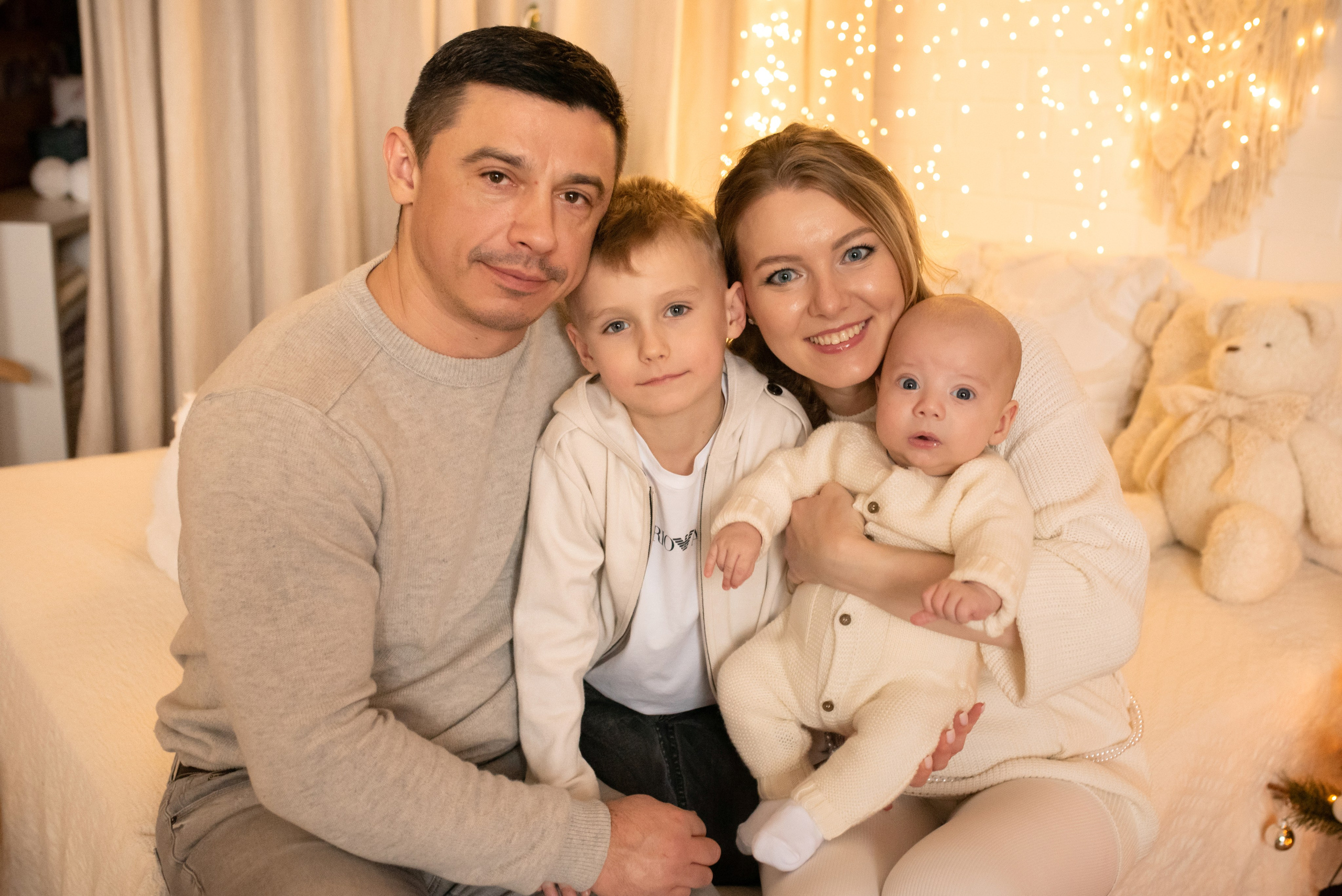 Новогодняя история для Льва. Фотограф новорожденных и детей до года в Челябинске Иванова Елена