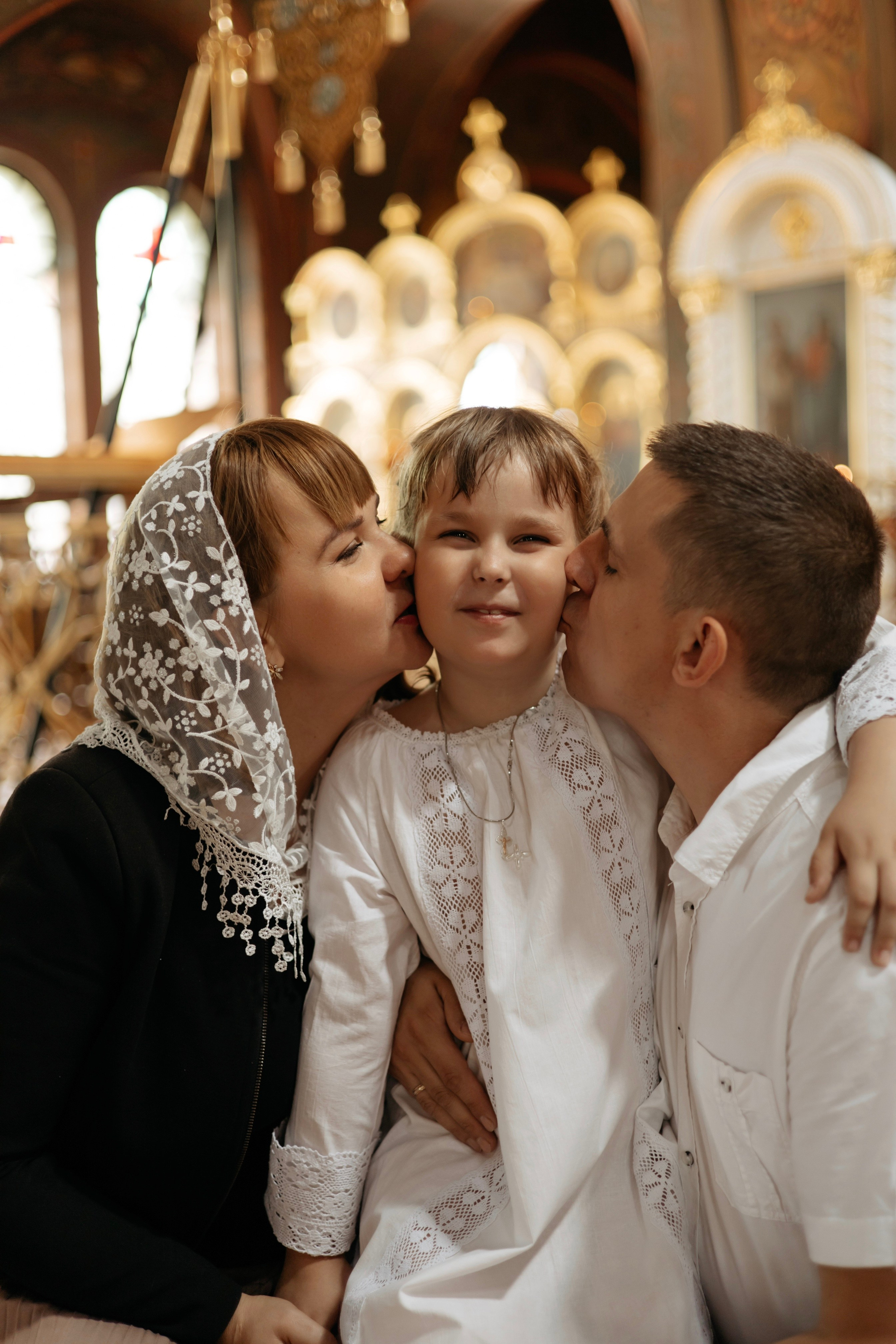 Двойное крещение. Самый теплый фотограф в Краснодаре Рябоконь Ксения