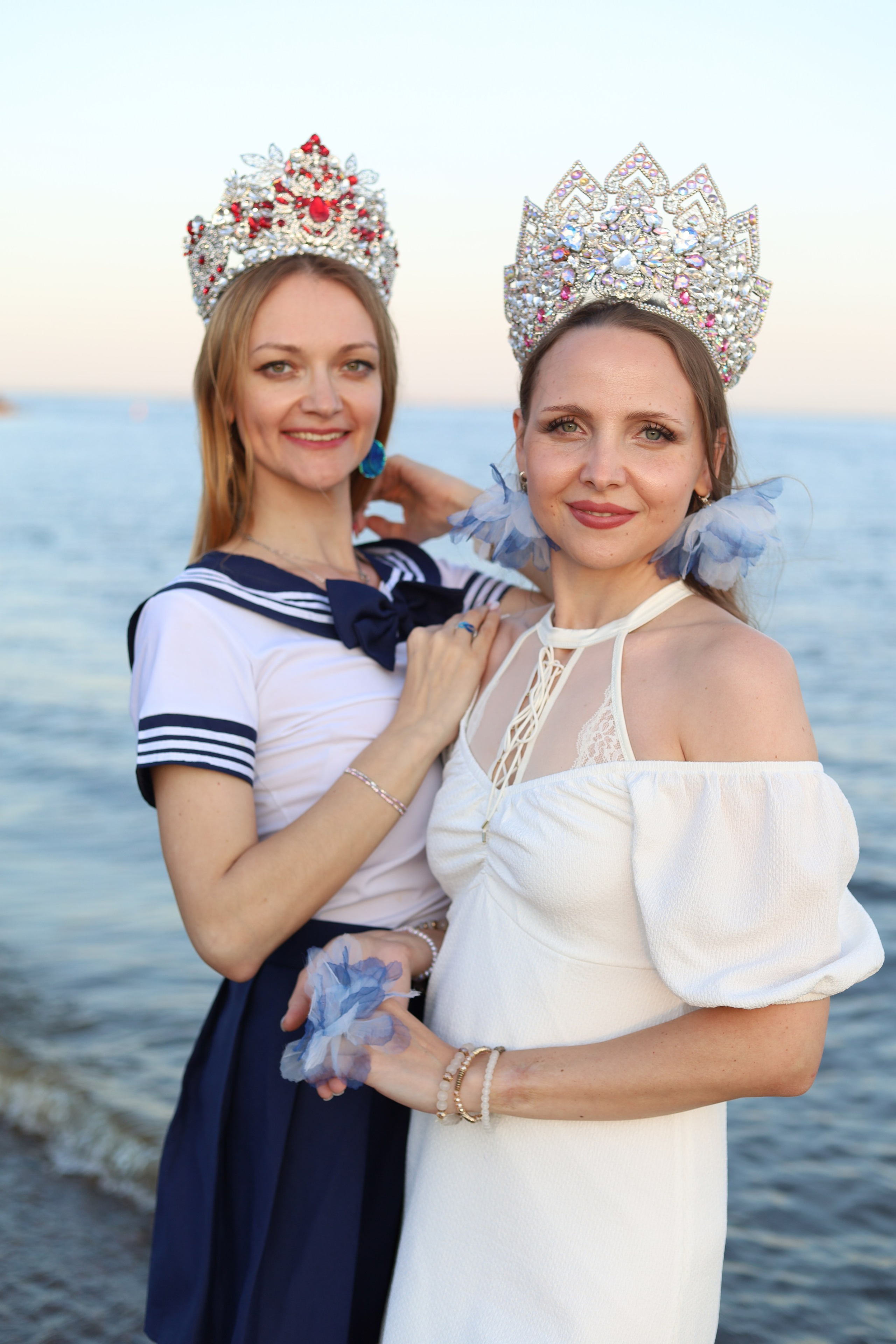 Женский портрет на побережье. Финский залив. Зеленогорск. Портфолио