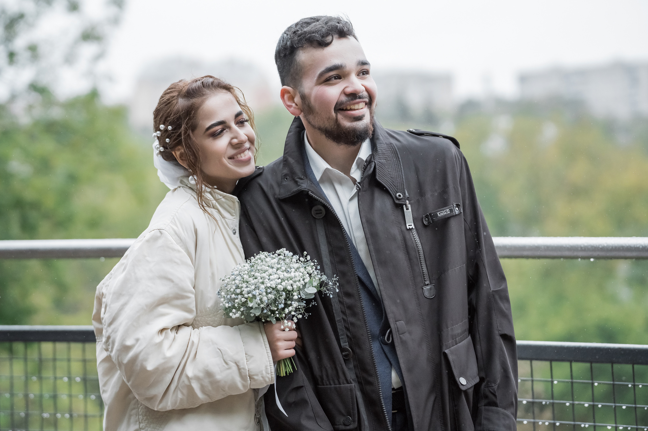 Свадебная прогулка в Подольске. Портретный фотограф Олеся Владимирова в Москве