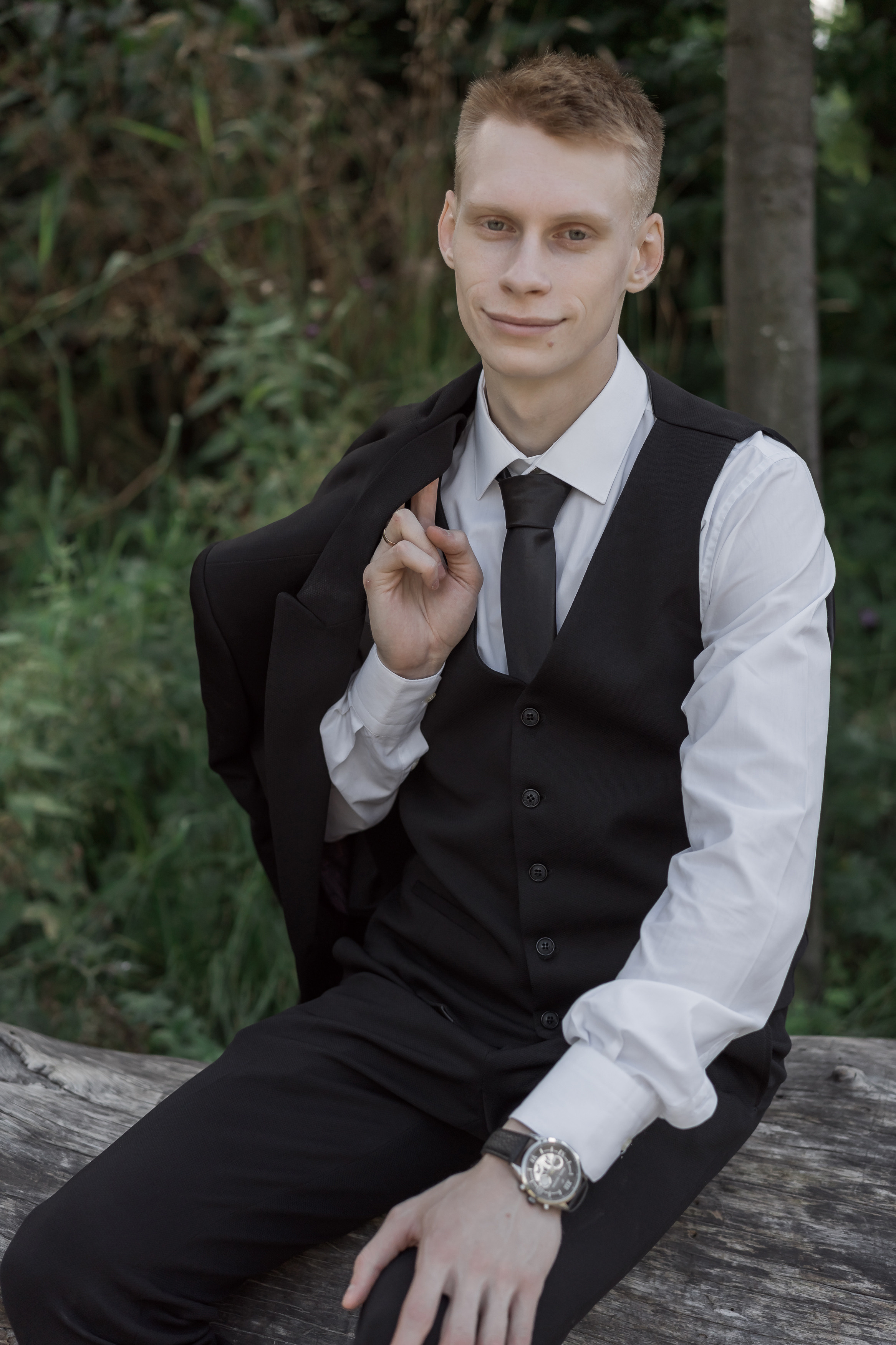 Свадебная прогулка в парке Горького. Портретный фотограф Олеся Владимирова в Москве