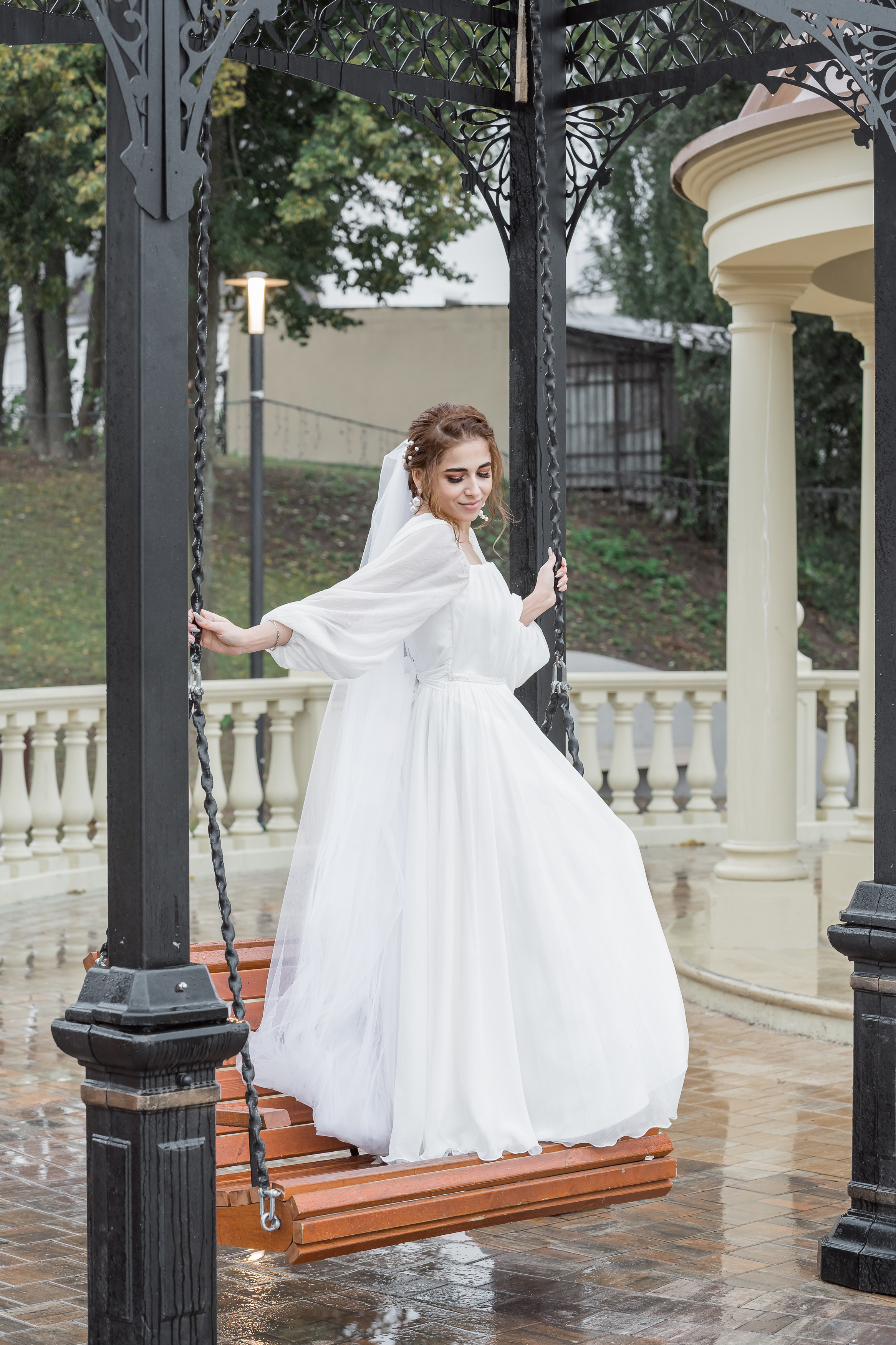 Свадебная прогулка в Подольске. Портретный фотограф Олеся Владимирова в Москве