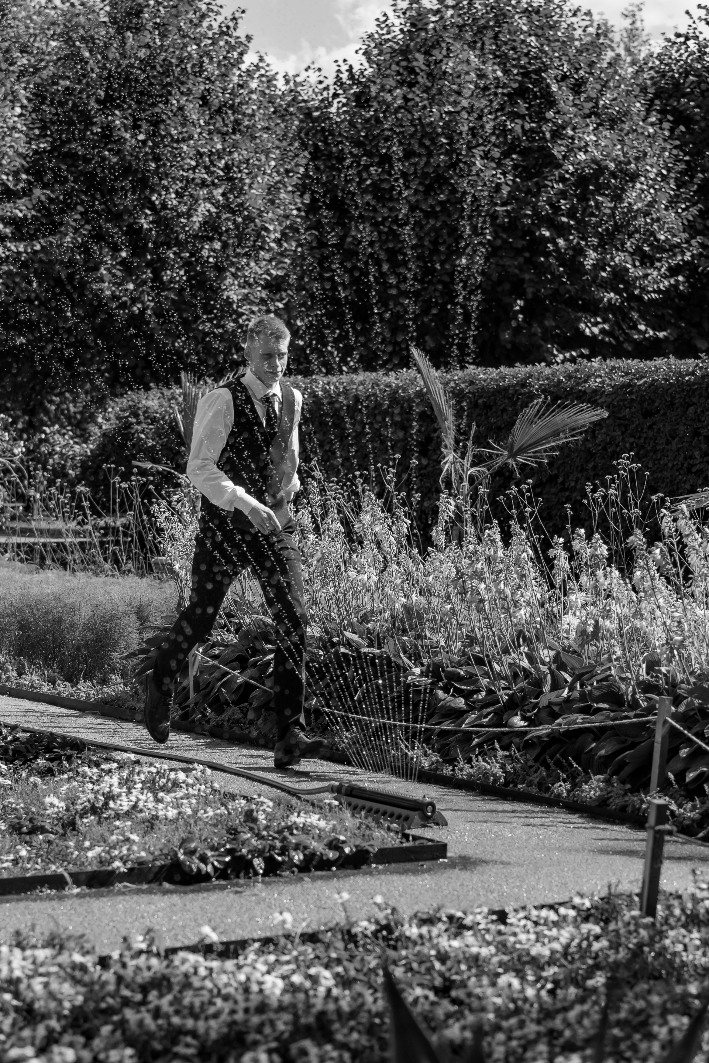 Свадебная прогулка в парке Горького. Портретный фотограф Олеся Владимирова в Москве