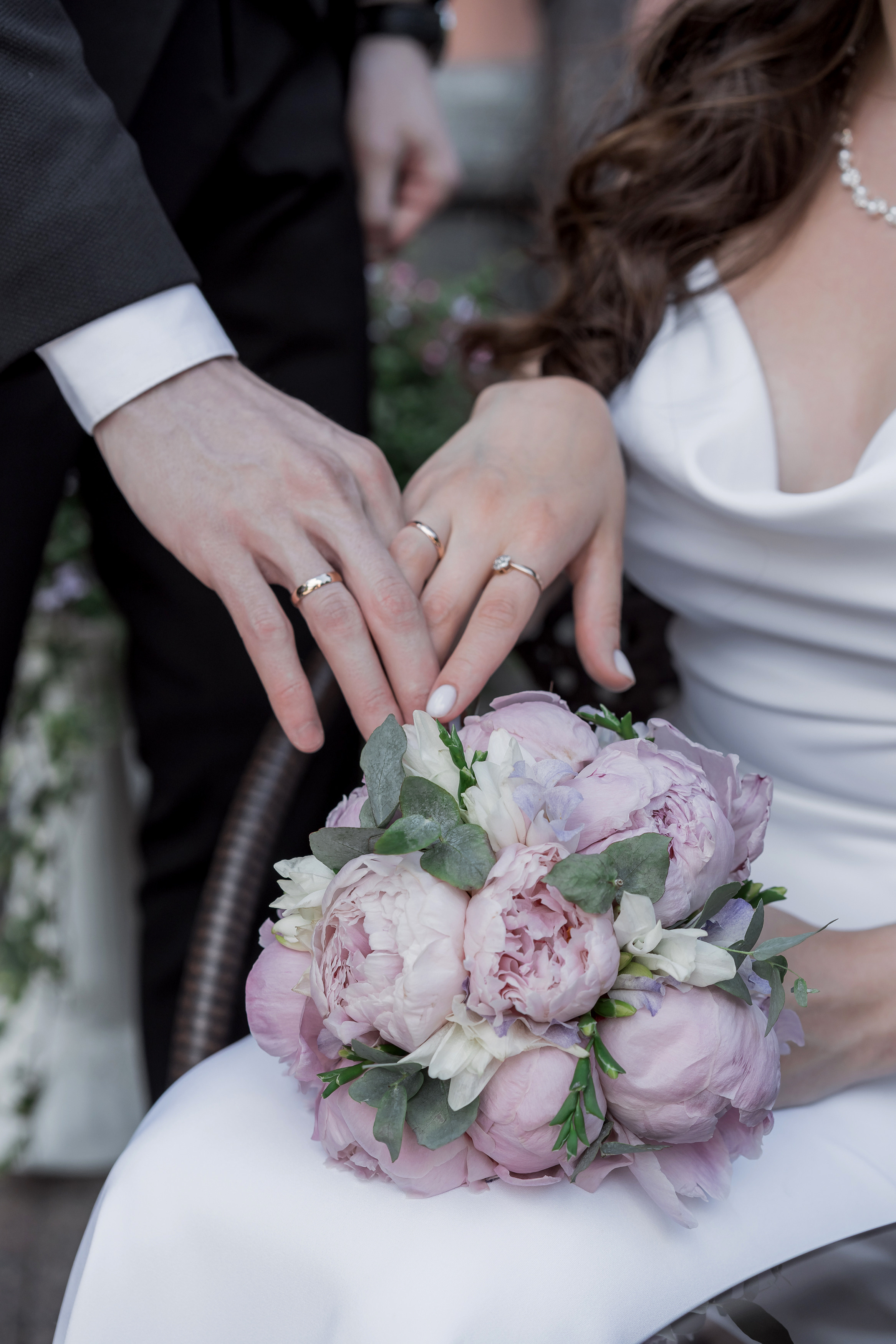Свадебная прогулка в парке Горького. Портретный фотограф Олеся Владимирова в Москве