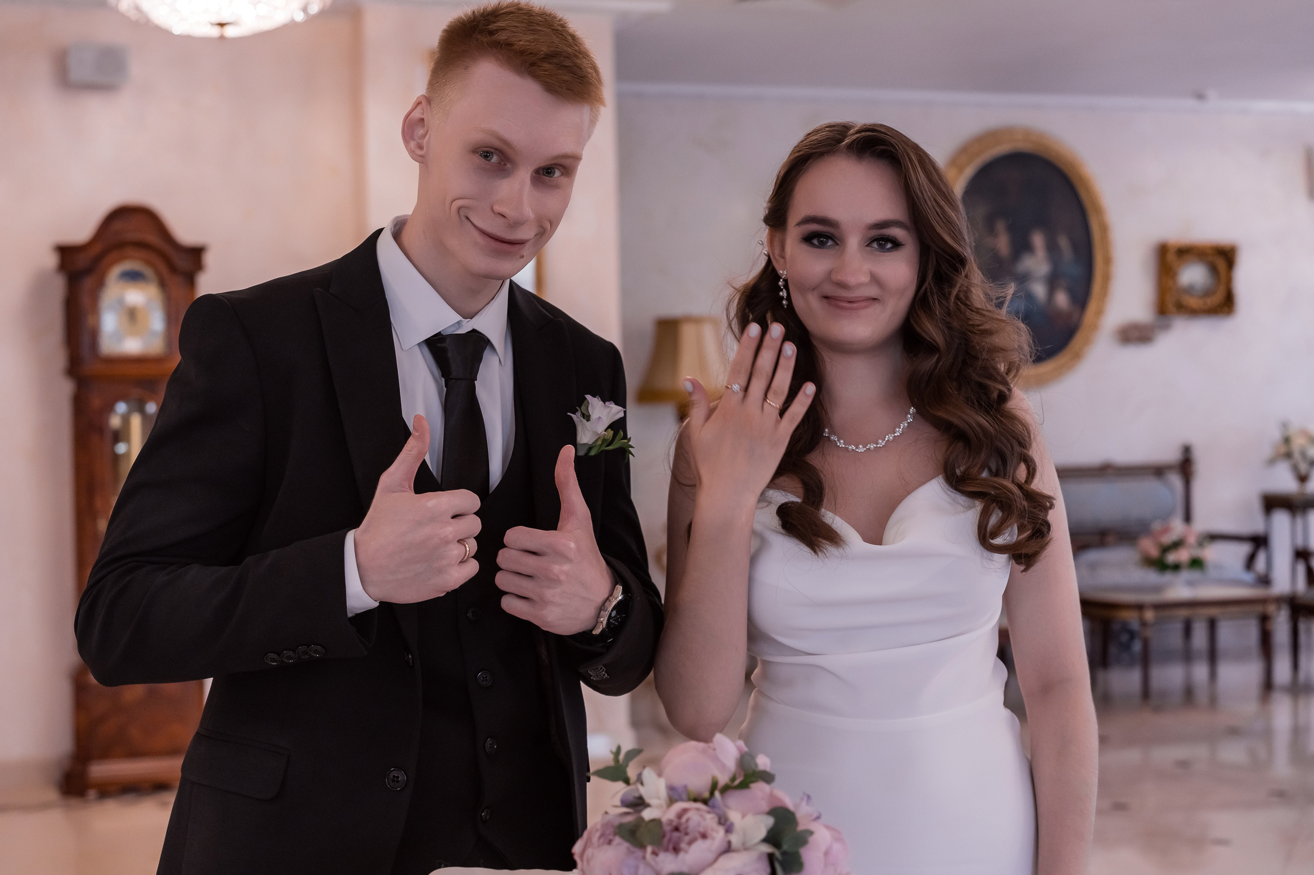 Свадебная прогулка в парке Горького. Портретный фотограф Олеся Владимирова в Москве