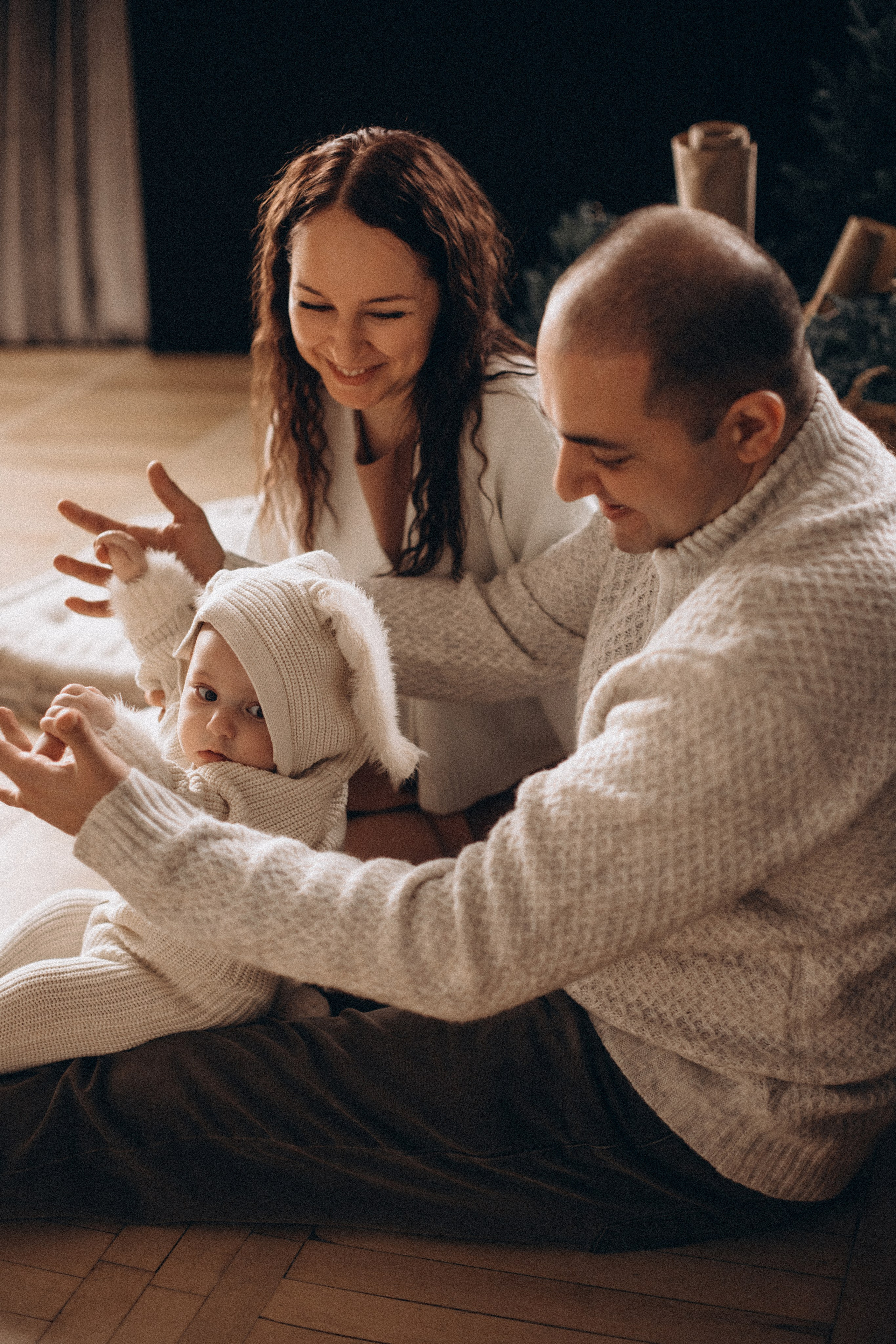 Самый первый Новый год. Семейный и детский фотограф в Краснодаре Катя Гор