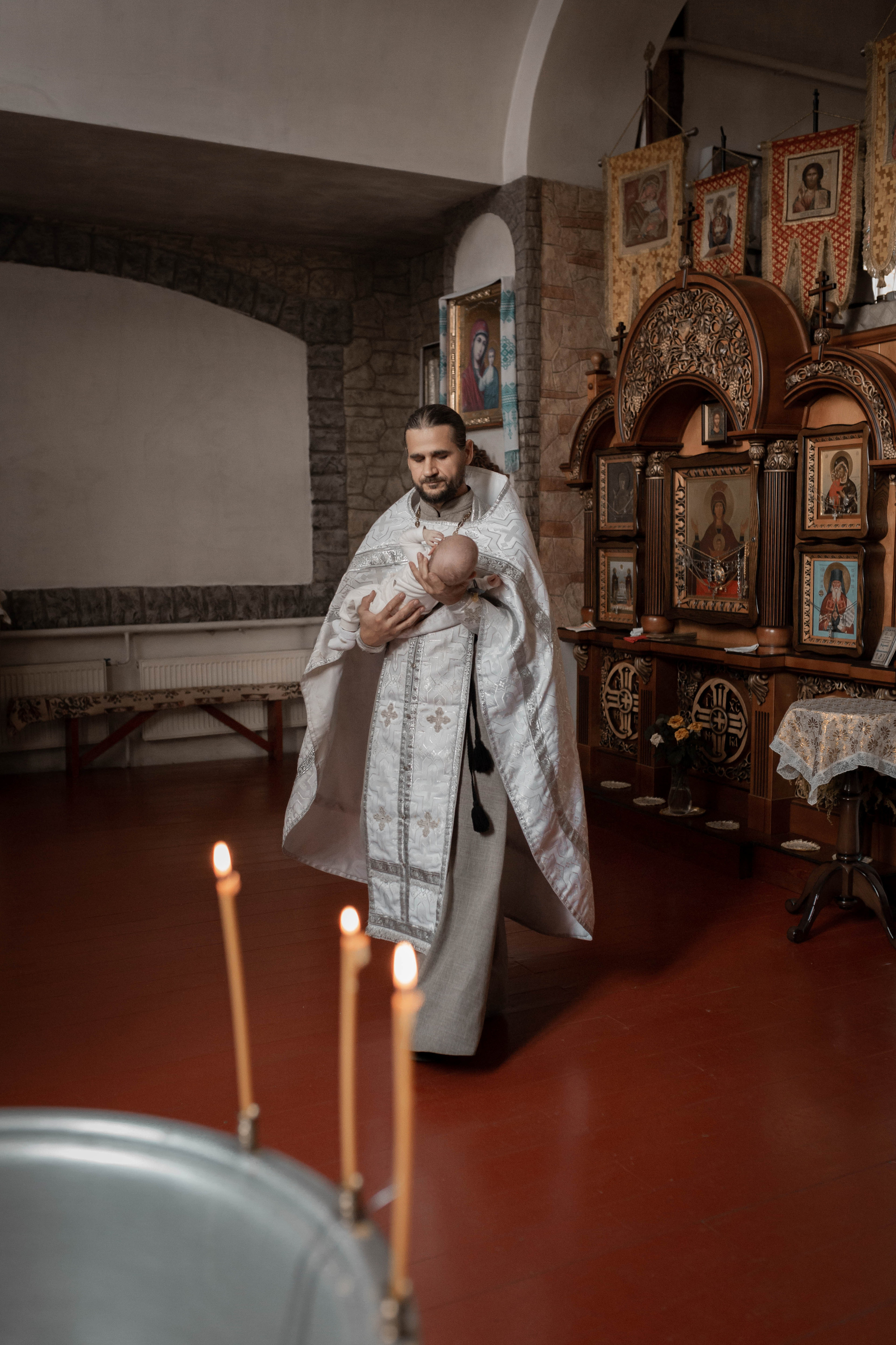 Таинство Крещения. Фотограф Свердловск