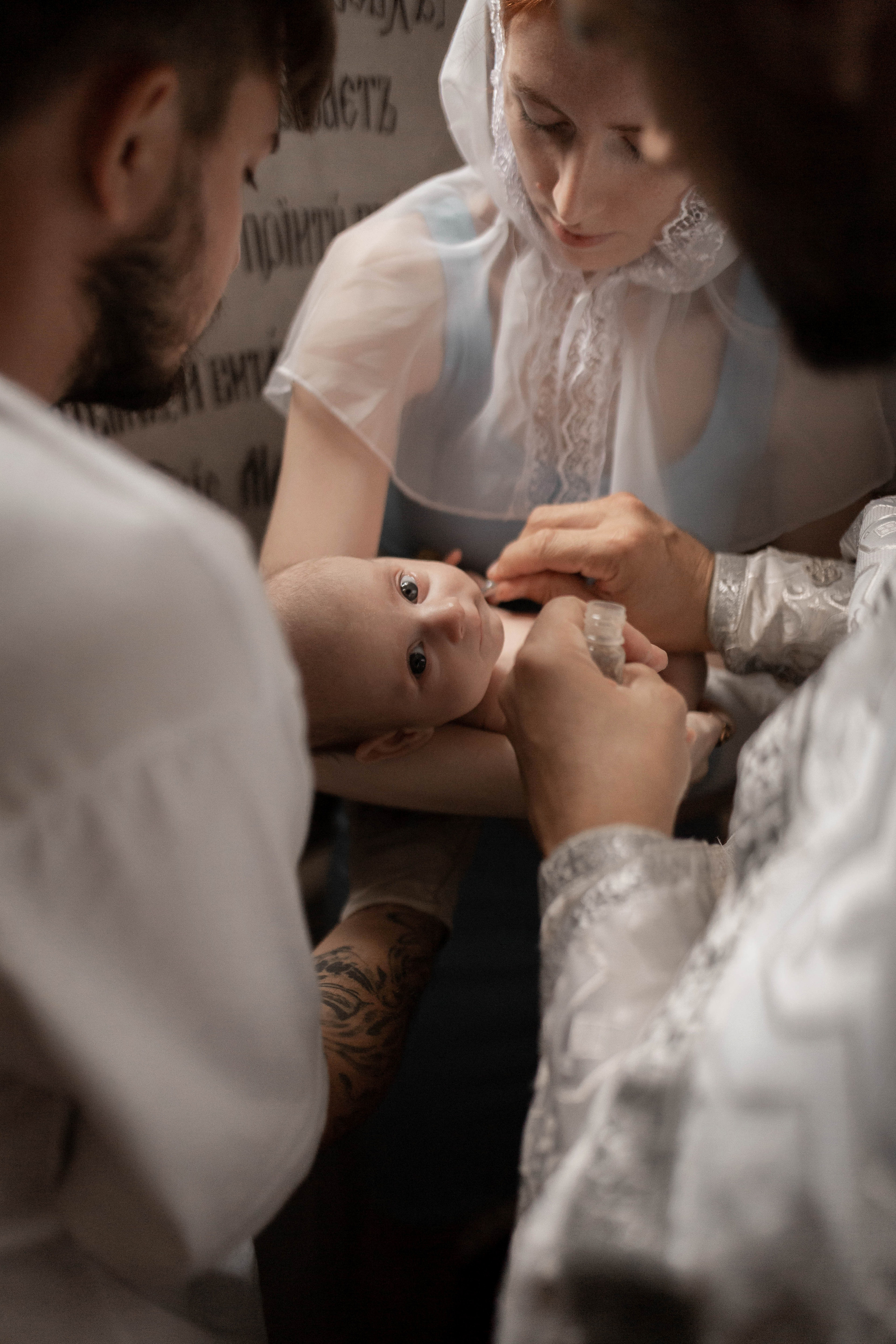 Таинство Крещения. Фотограф Свердловск