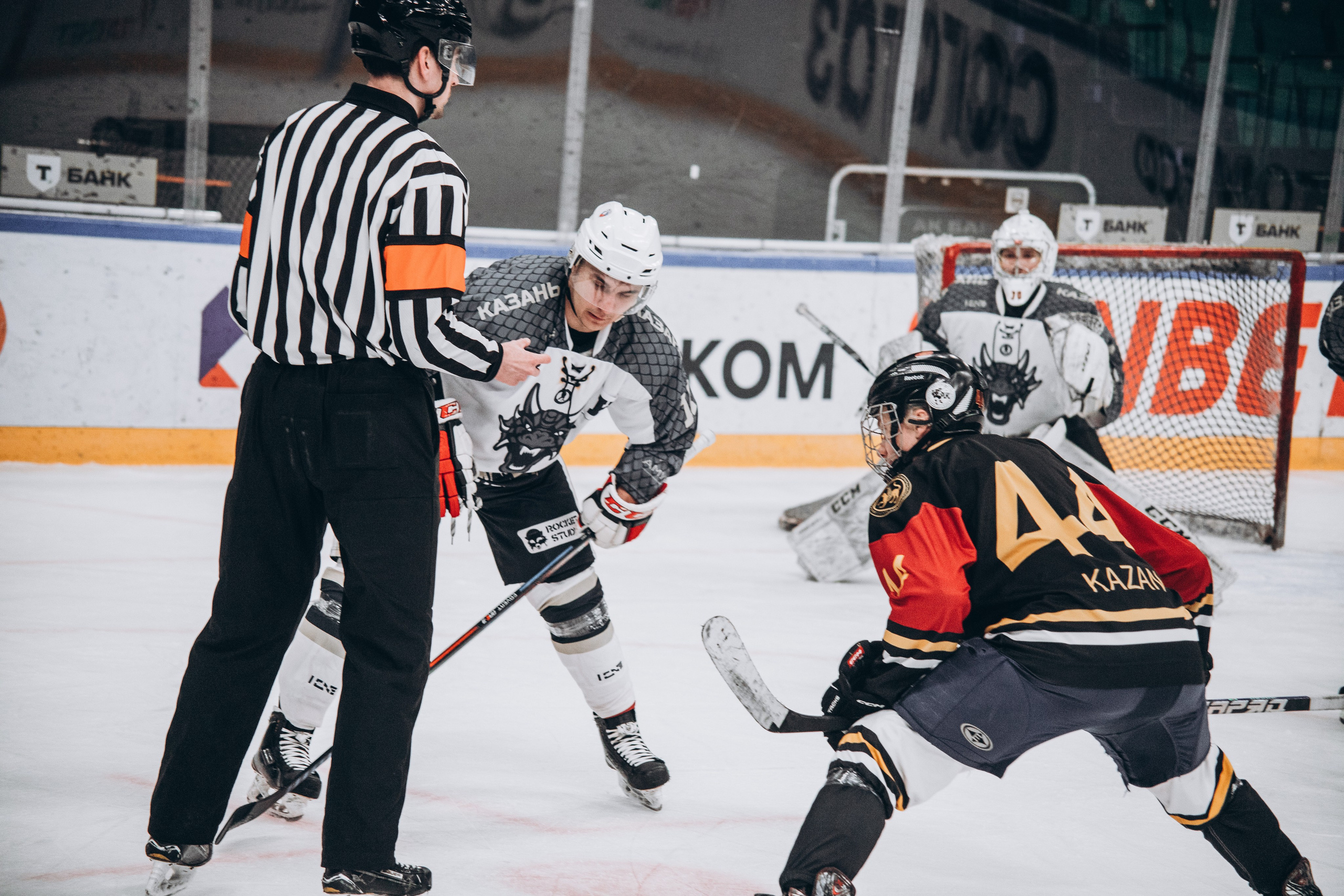 Хоккейный матч Сигма — КГАСУ. Портретный и репортажный фотограф Елизавета Рудовская|Казань