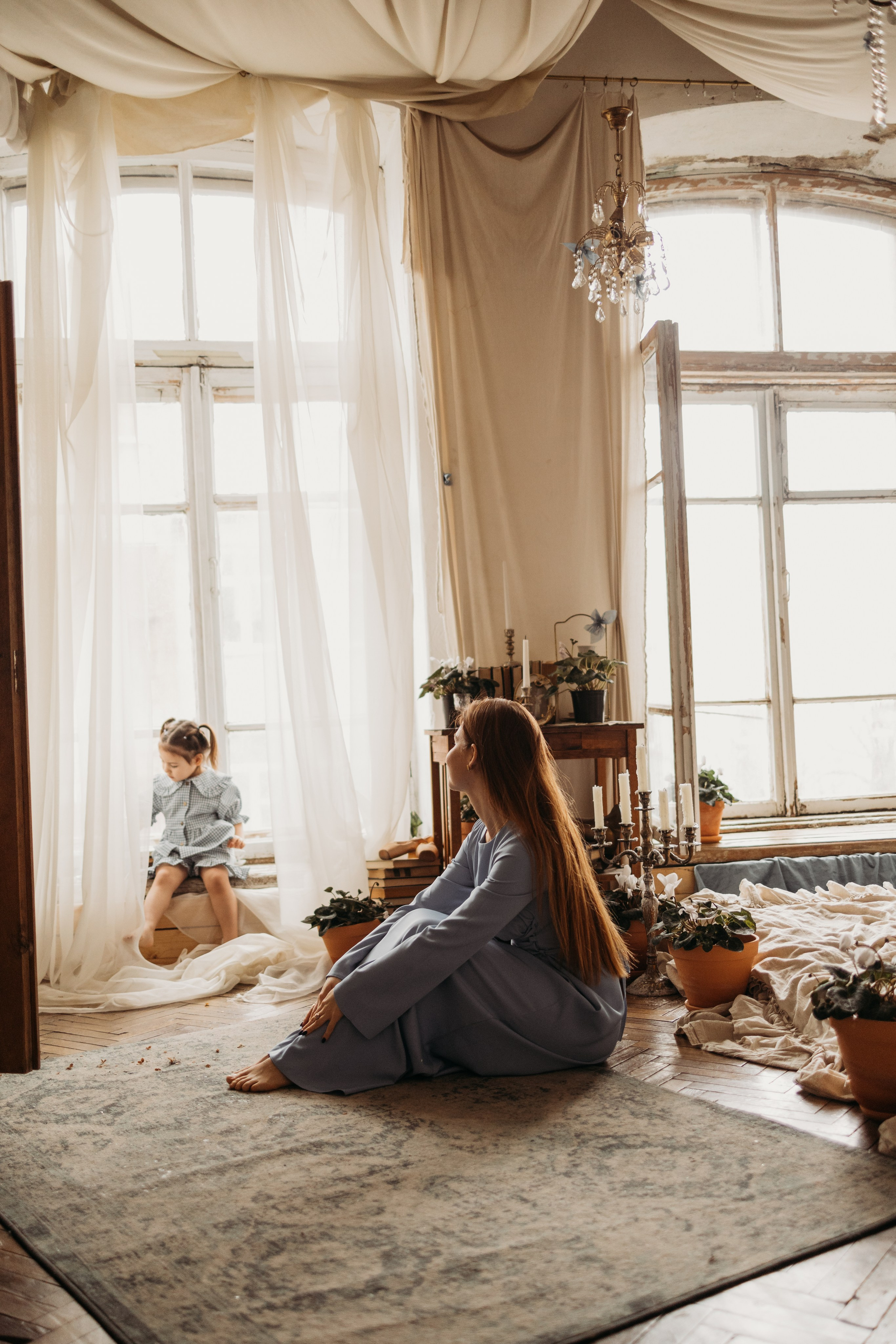 Алина и Мира. Фотограф Алевтина Матешук