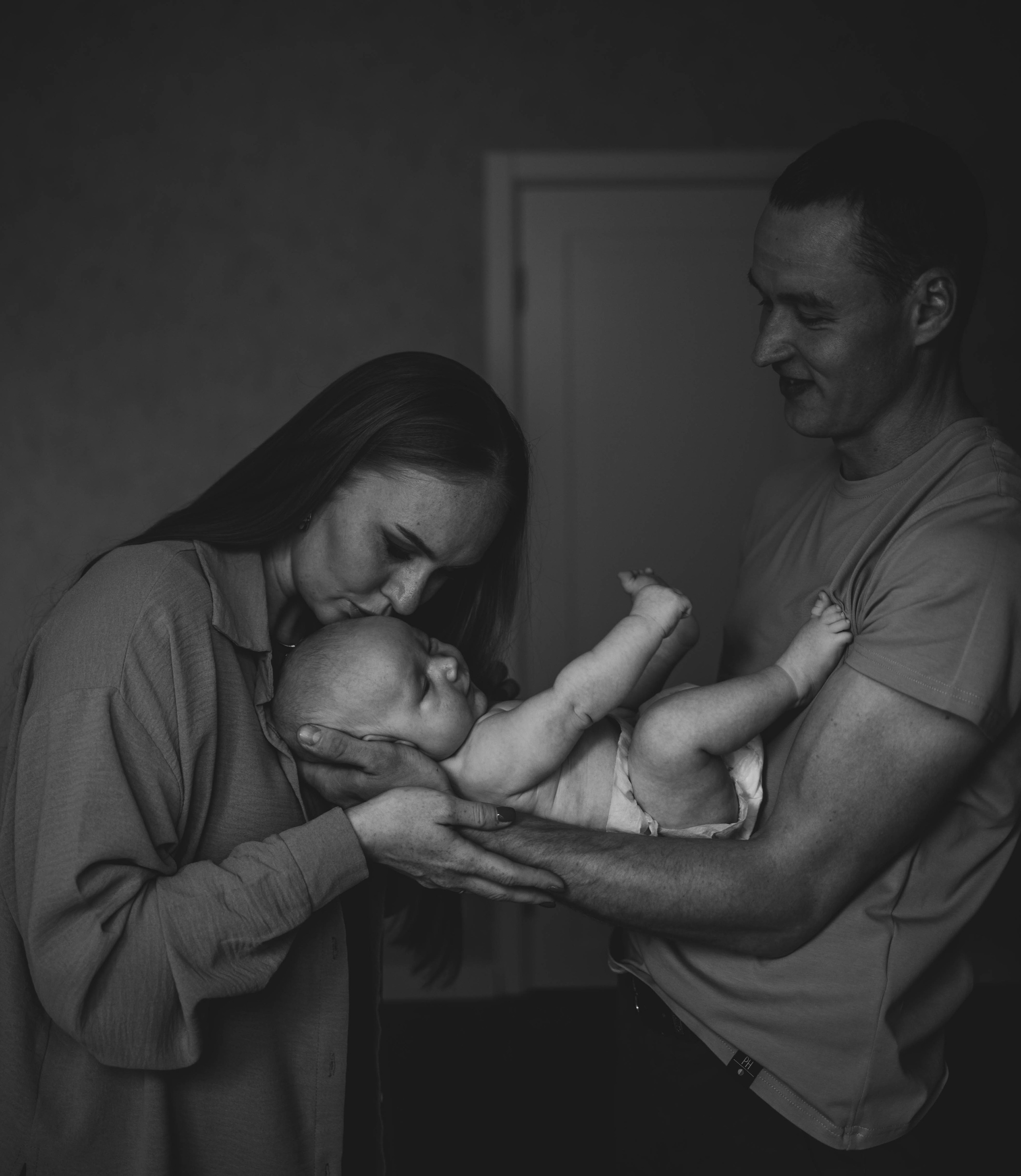 Катя, Коля и Лёня. Фотограф Алевтина Матешук
