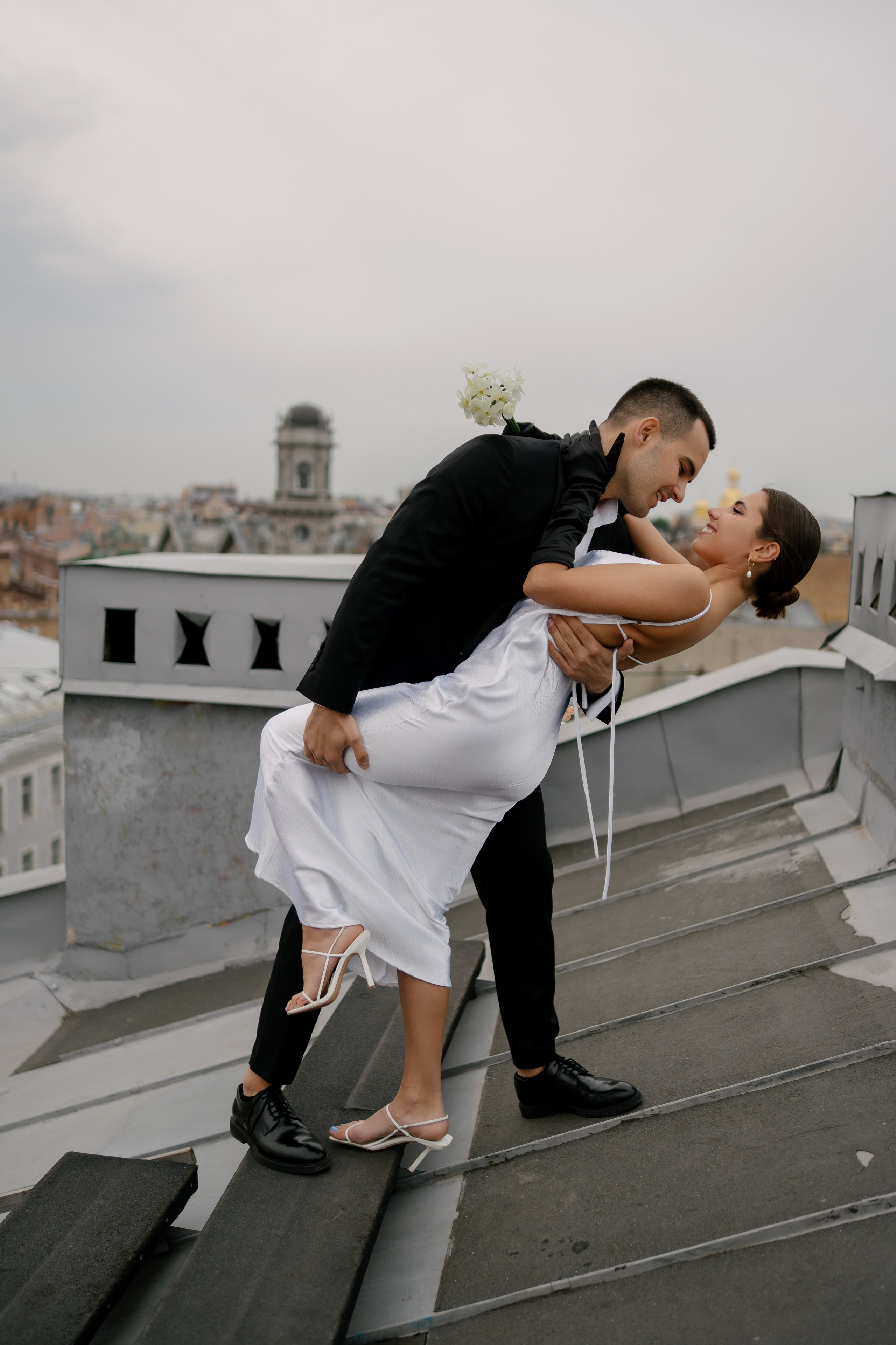 На крышах Питера. Семейный и свадебный фотограф в Красногорске Анастасия Тихонова