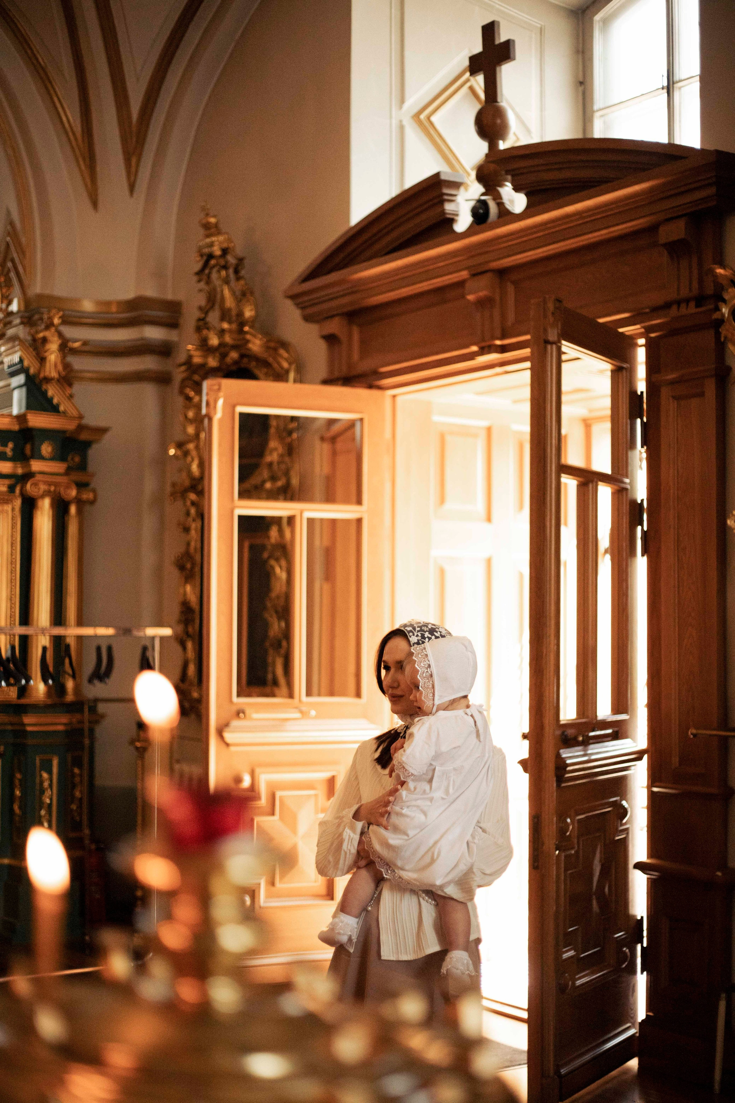 Съёмка Крещения