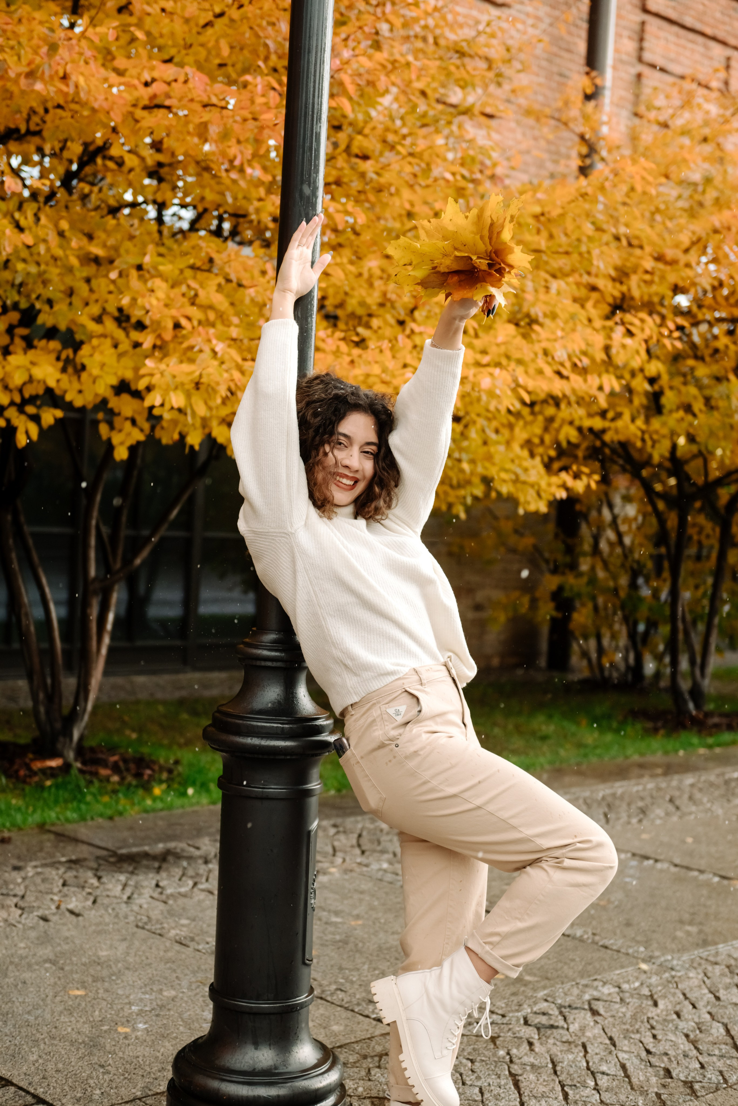 Осенняя фотосессия в Питере Новая Голландия. Свадебный и сеейный фотограф в Санкт-Петербурге Елена Худякова