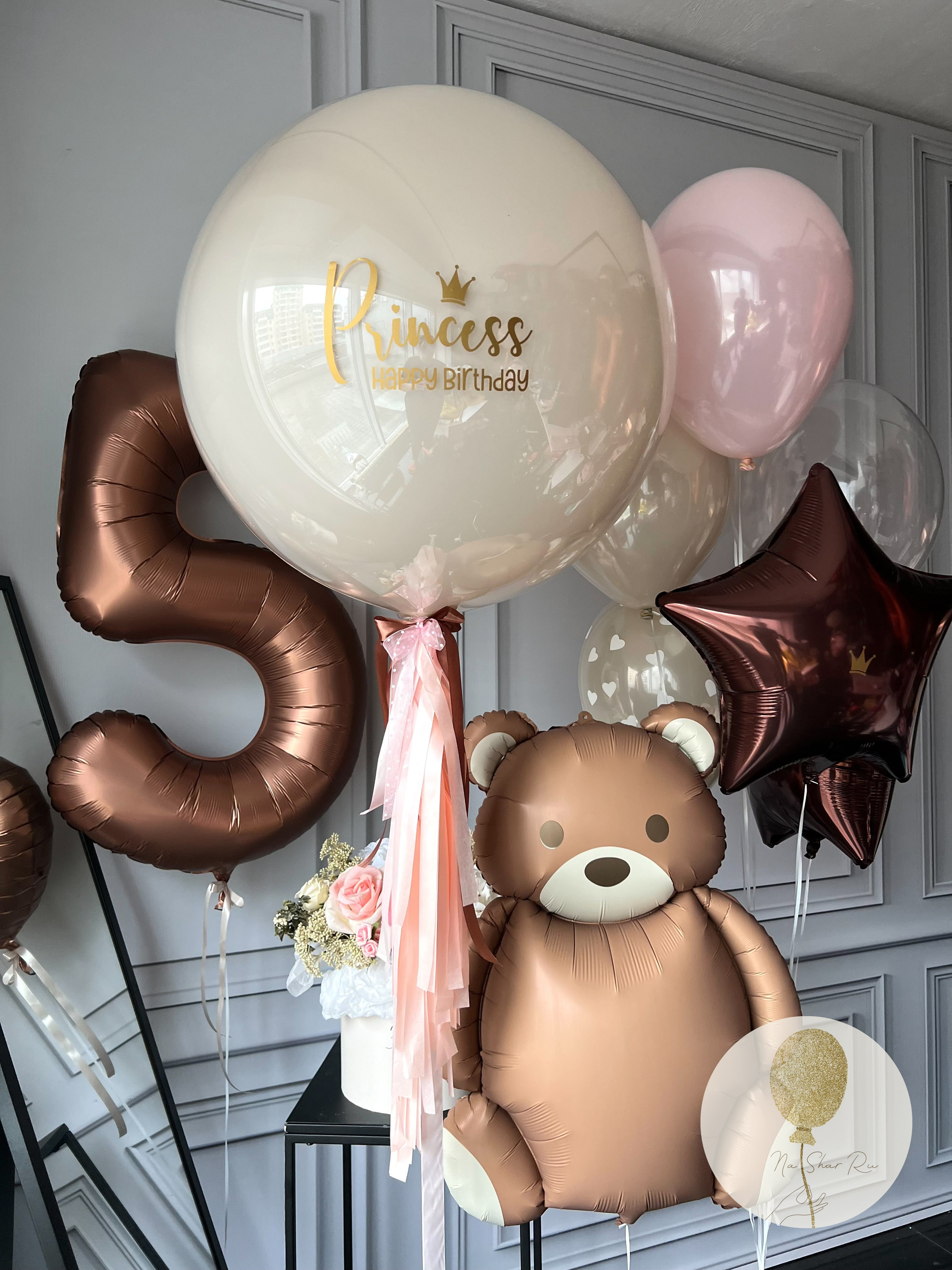 Шары для ребенка (девочка). Воздушные шары с гелием в Донецке