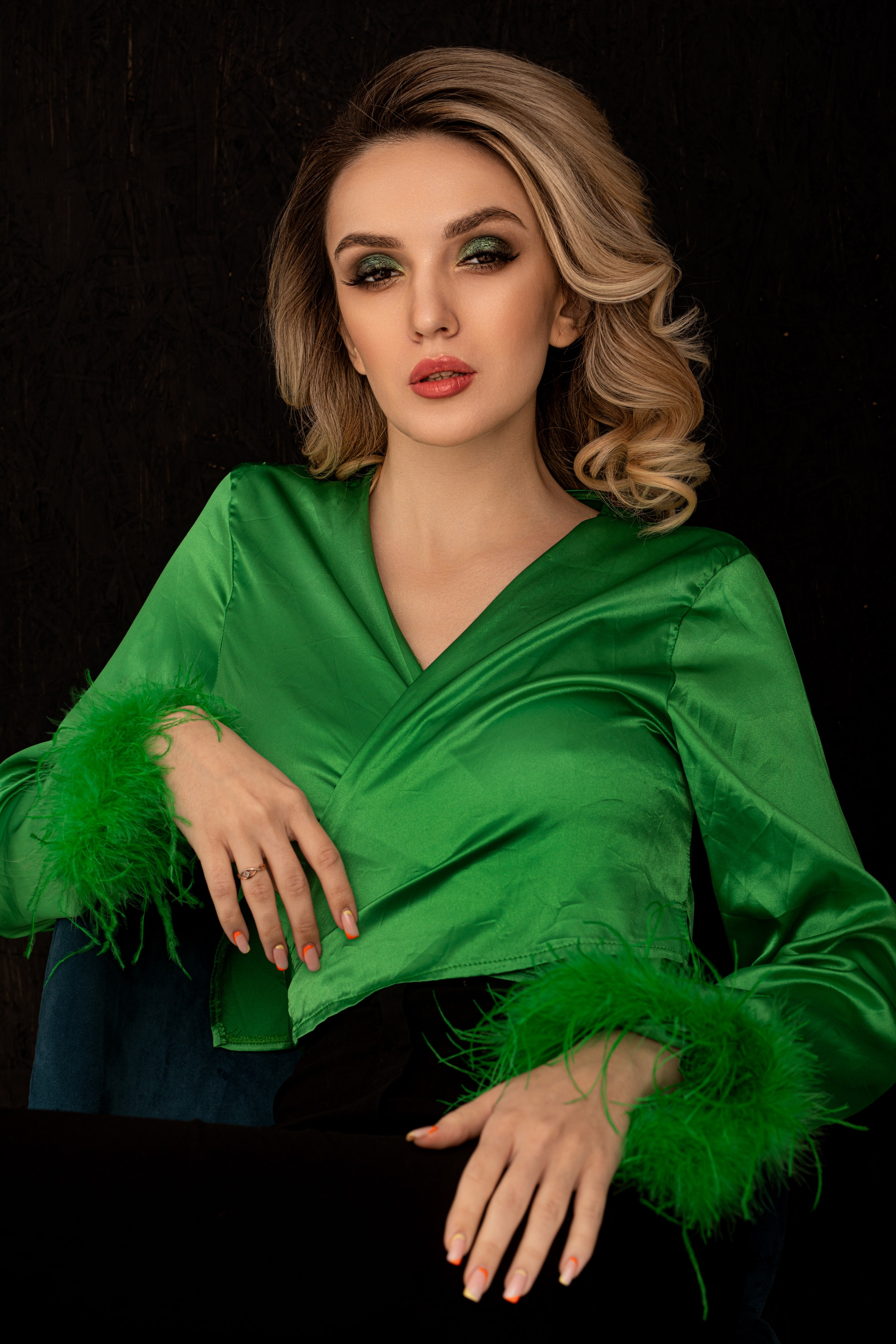 Фотосет с Евгенией в студии на циклораме в формате для «себя»