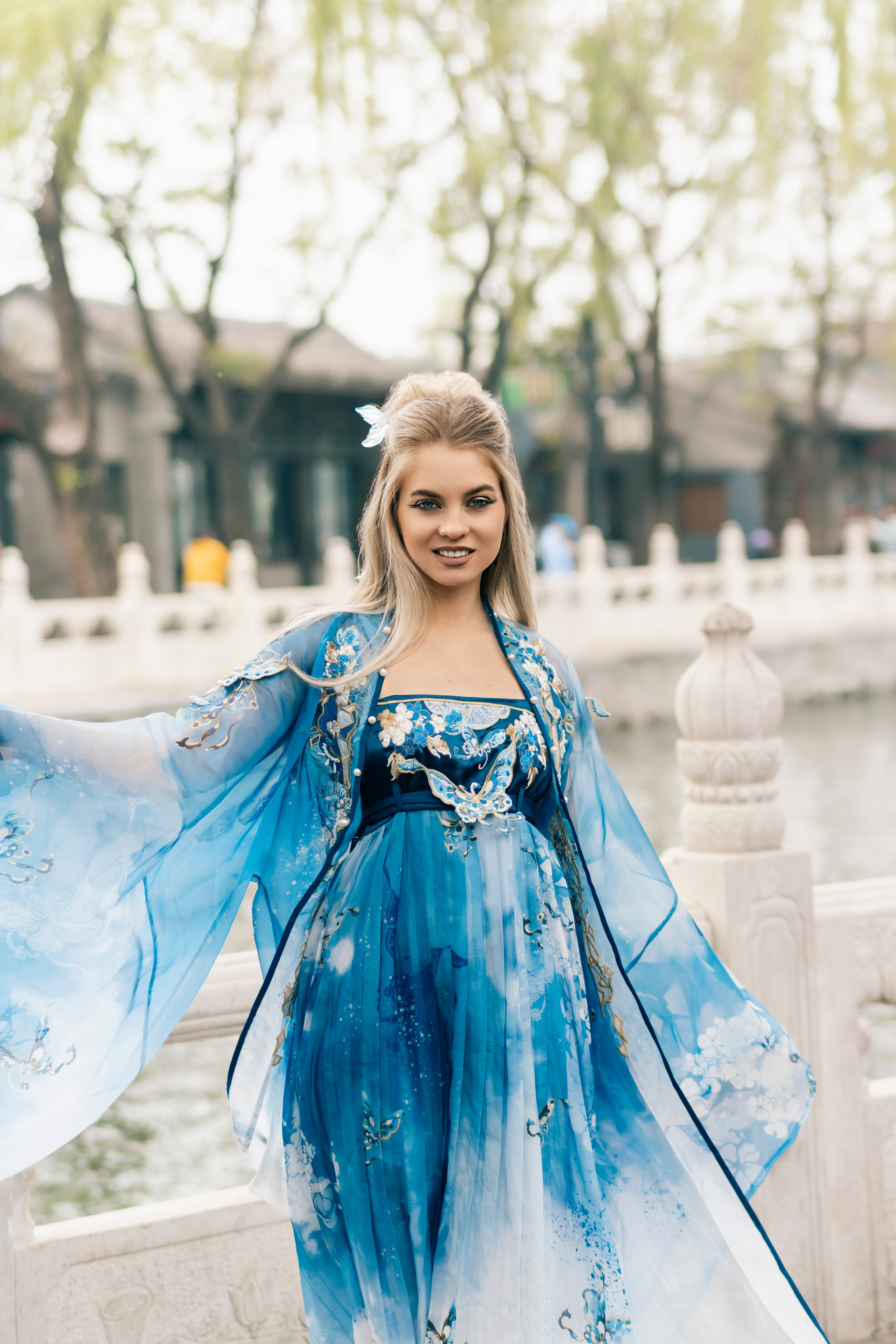Photoshoot in Hanfu dresses