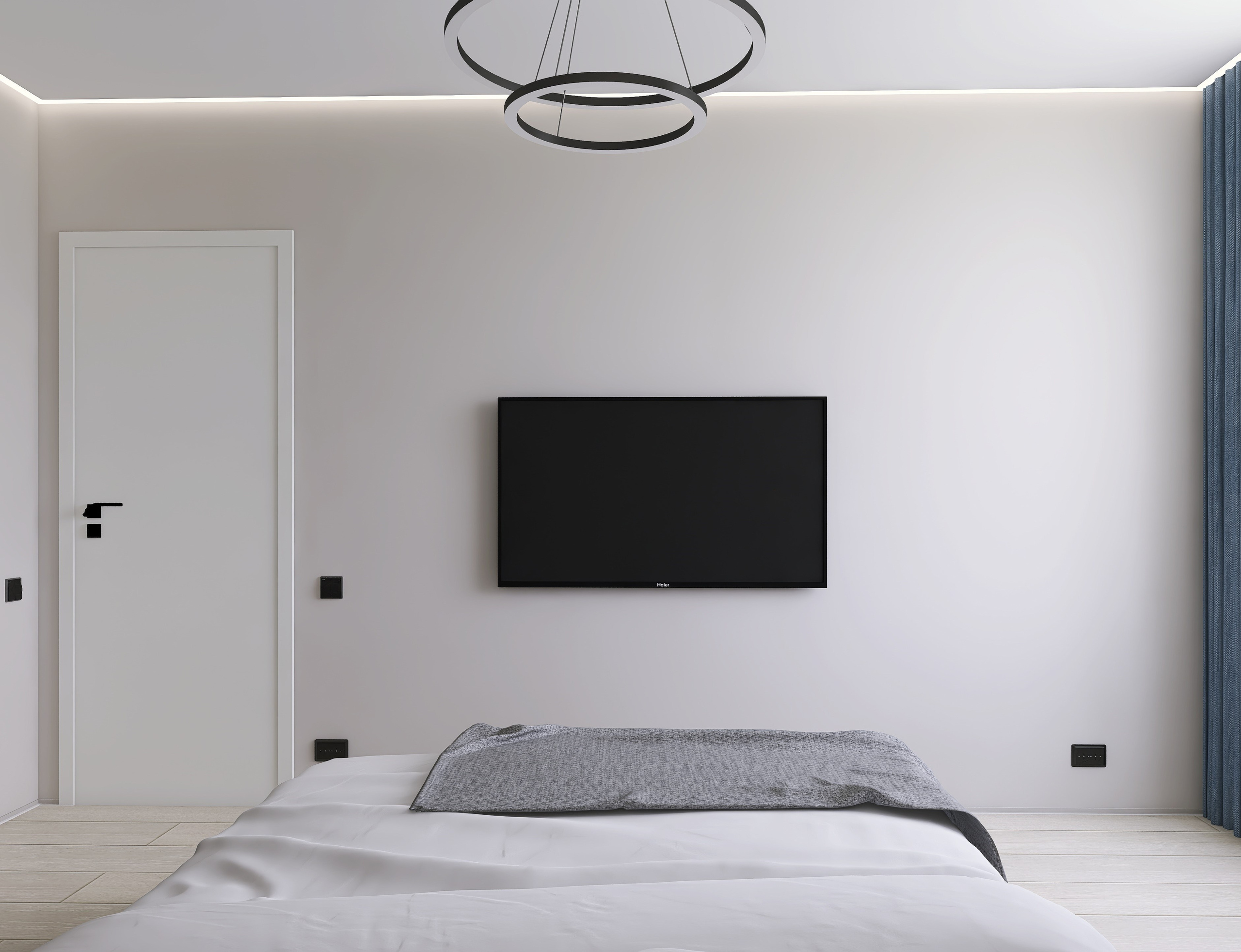 Дизайн-проект квартиры для семьи с тремя детьми. Главная